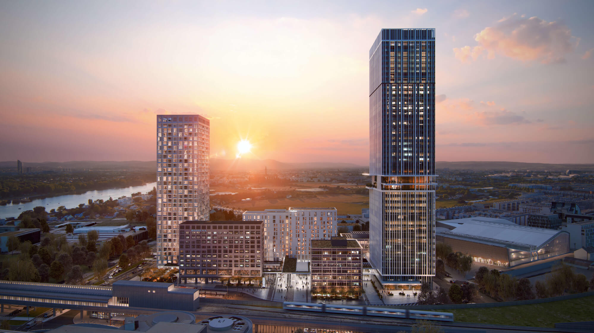 Vienna Twenty Two Tower Offices