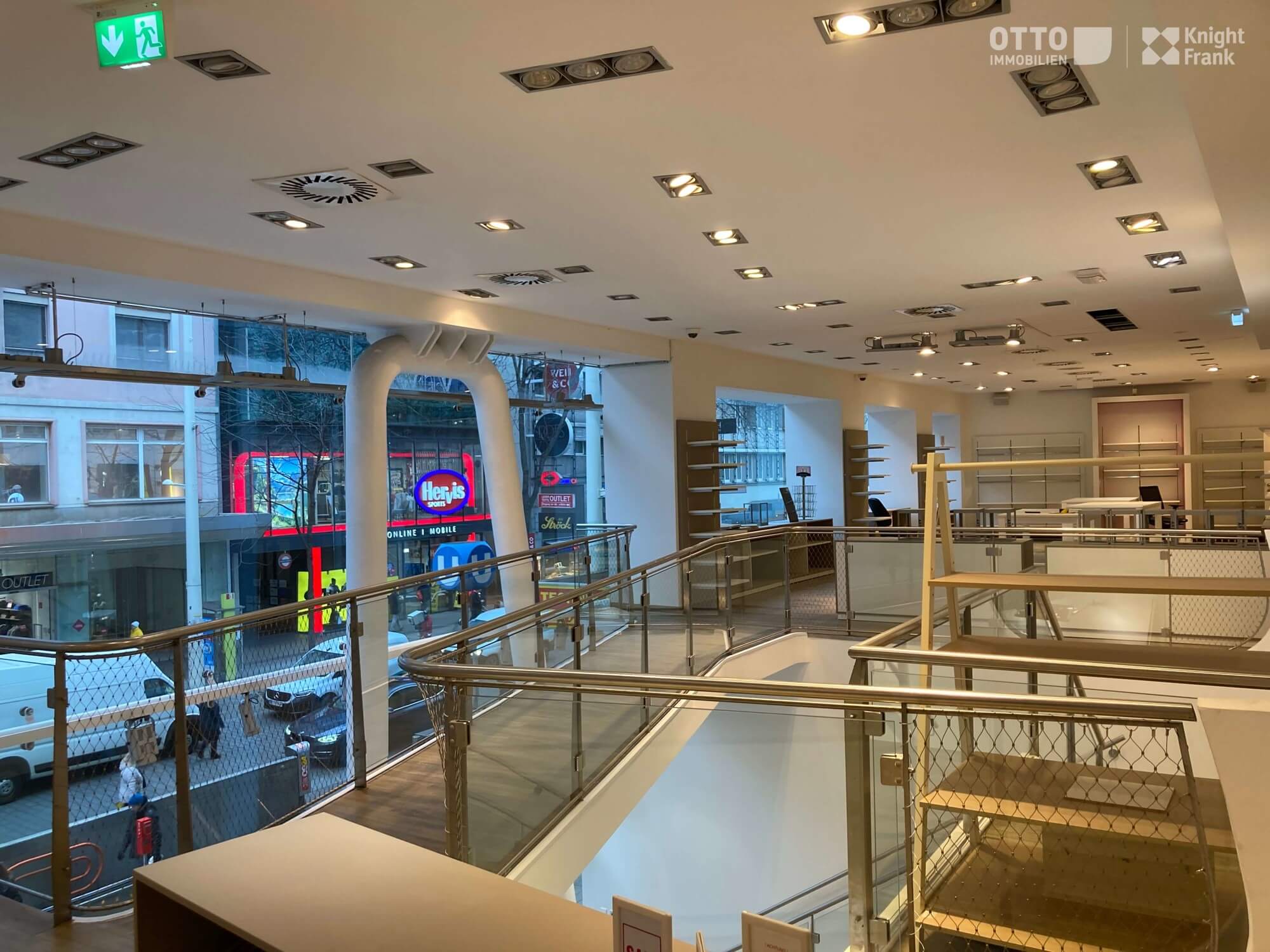 Pop Up Fläche inmitten der Mariahilfer Straße