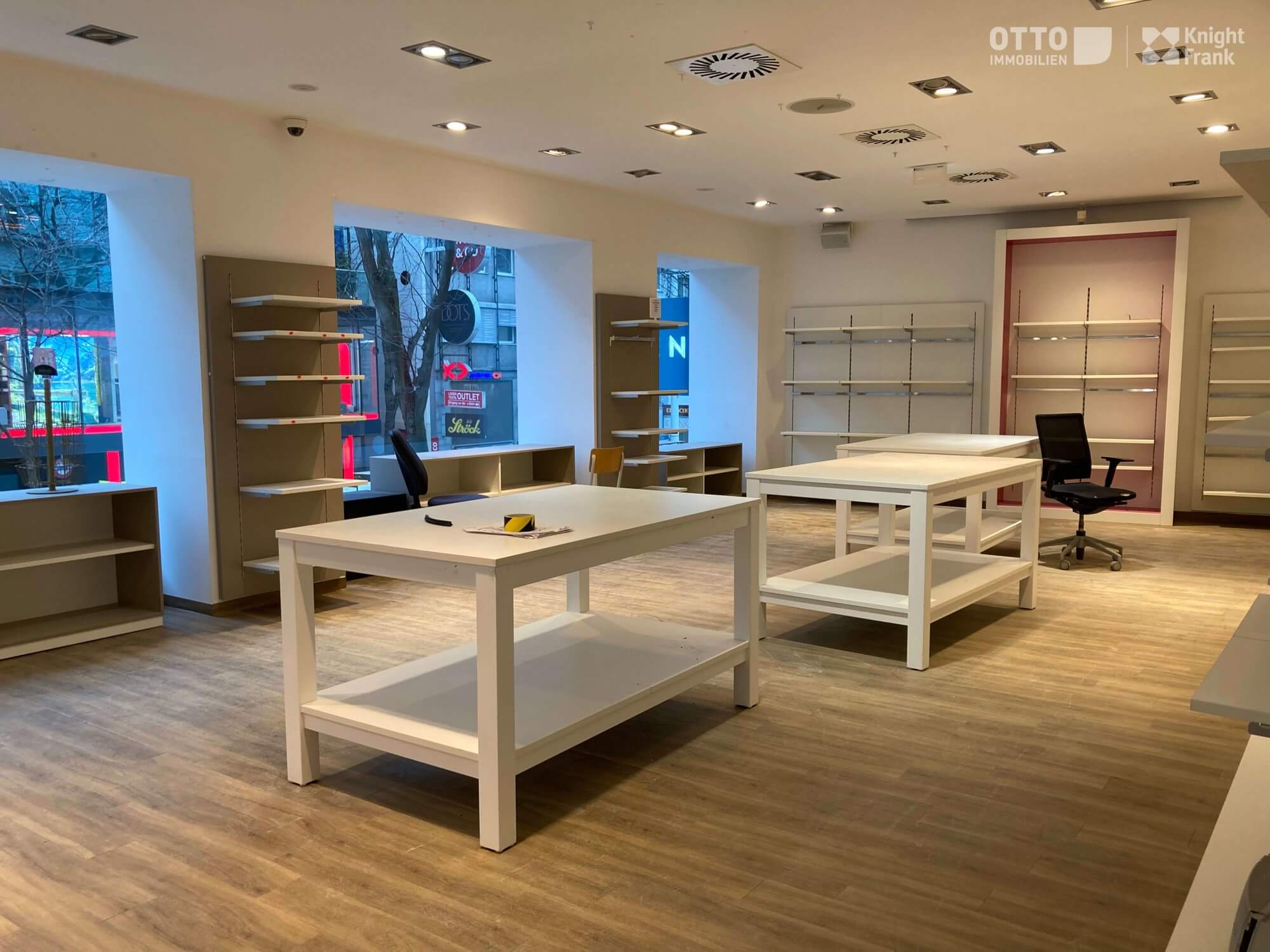 Pop Up Fläche inmitten der Mariahilfer Straße