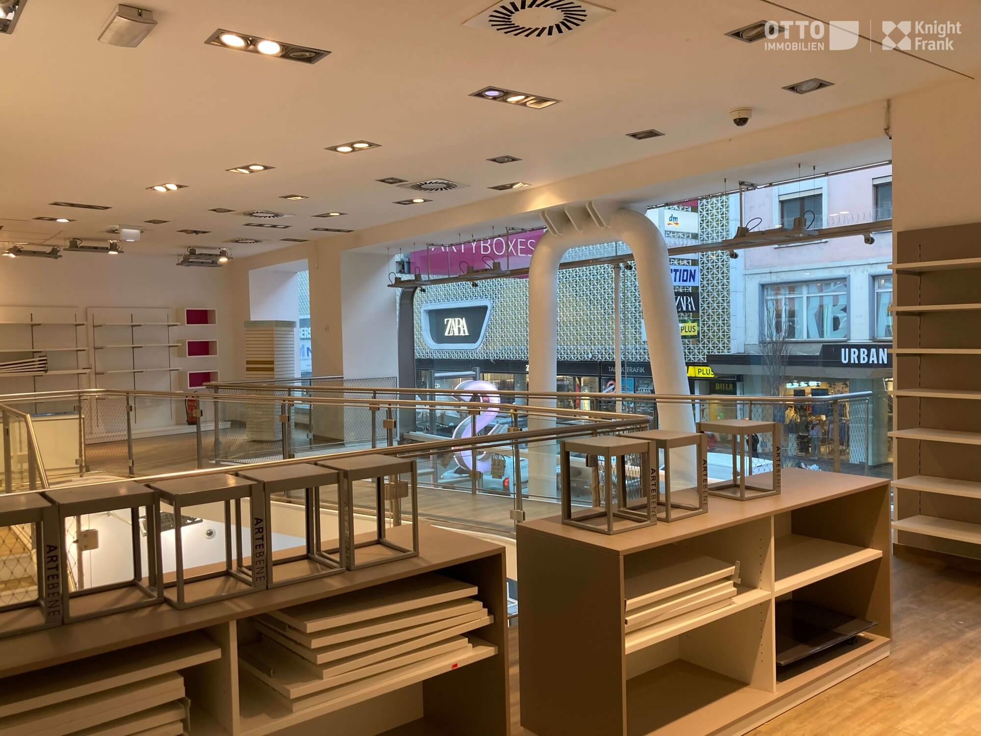 Pop Up Fläche inmitten der Mariahilfer Straße