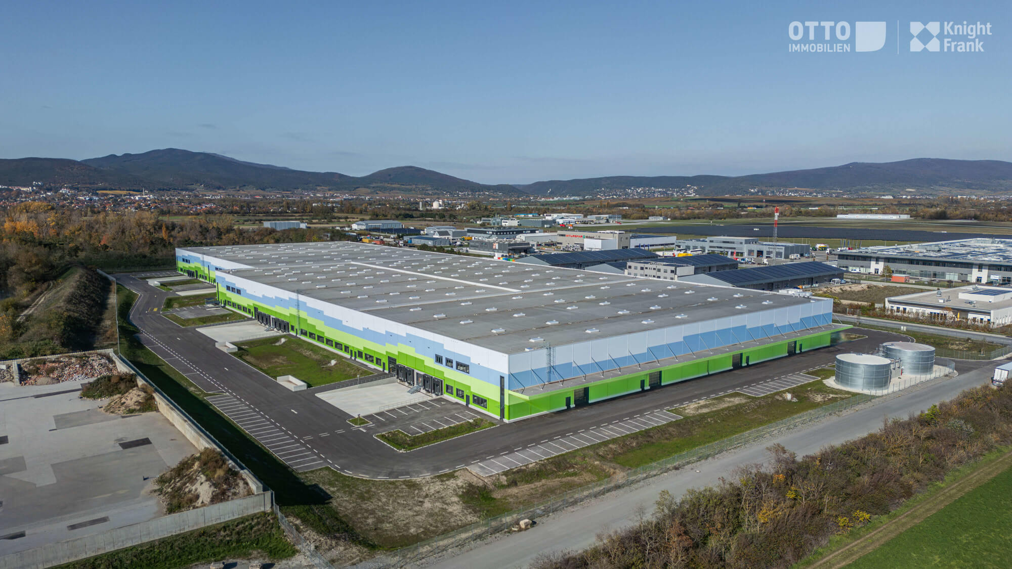 Industrie- & Logistikpark südlich von Wien