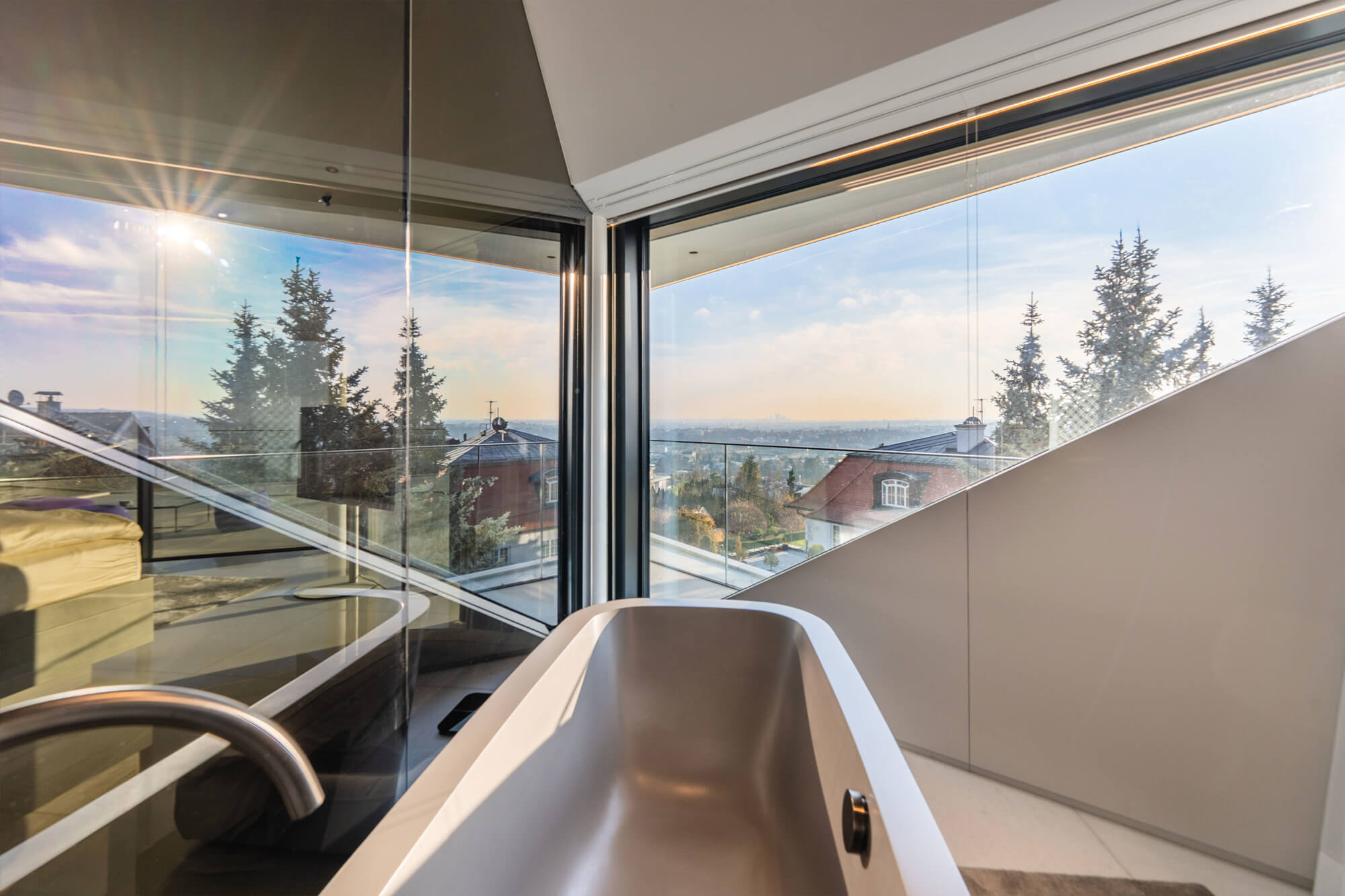 Designer villa with an incomparable view over Vienna