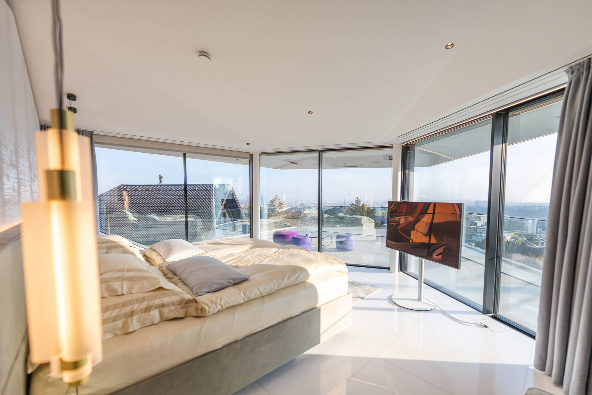 Designer villa with an incomparable view over Vienna