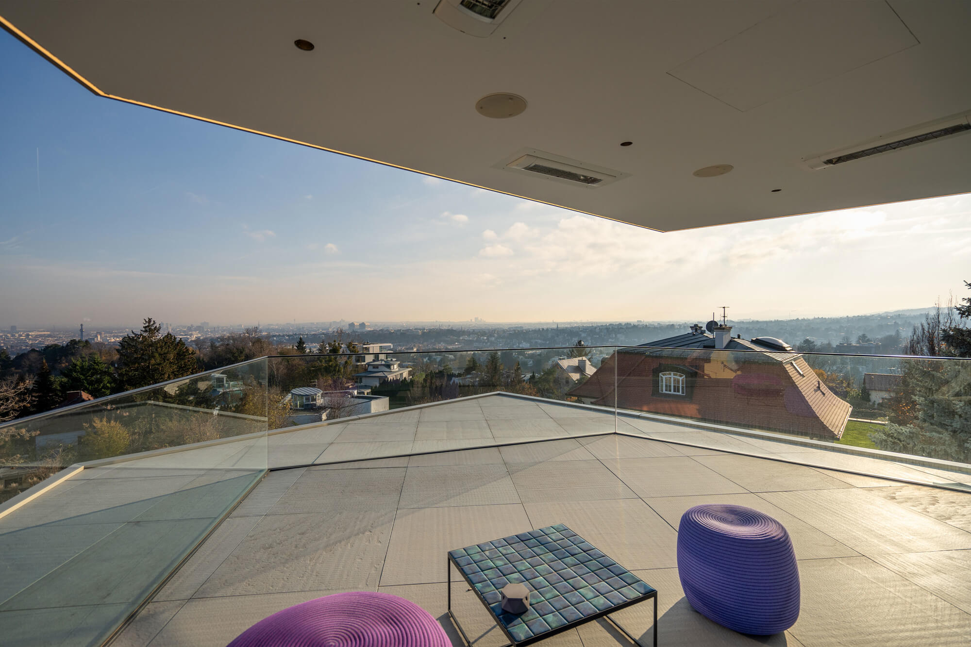 Designer villa with an incomparable view over Vienna