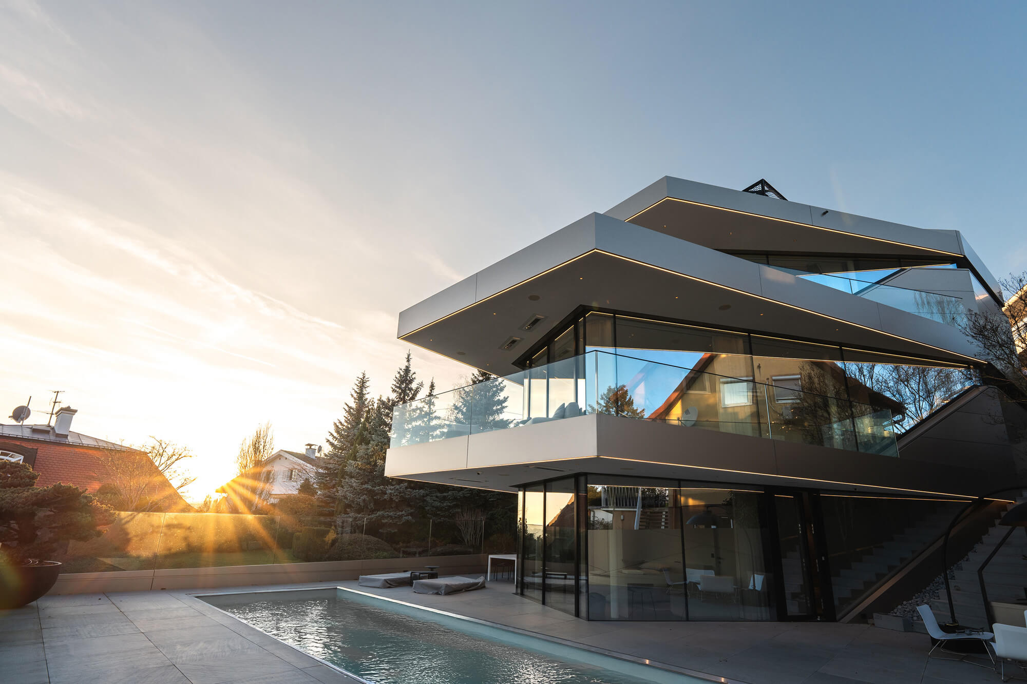 Designer villa with an incomparable view over Vienna