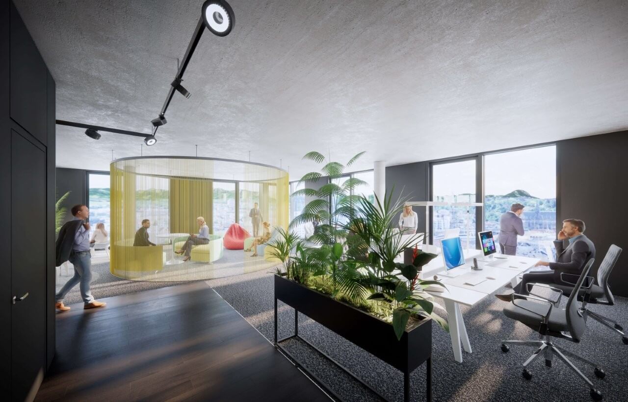 COMMISSION-FREE – Modern Offices in the Quadrill Tower