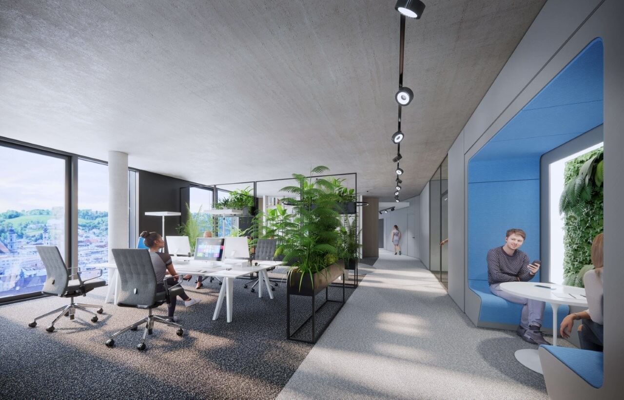 COMMISSION-FREE – Modern Offices in the Quadrill Tower