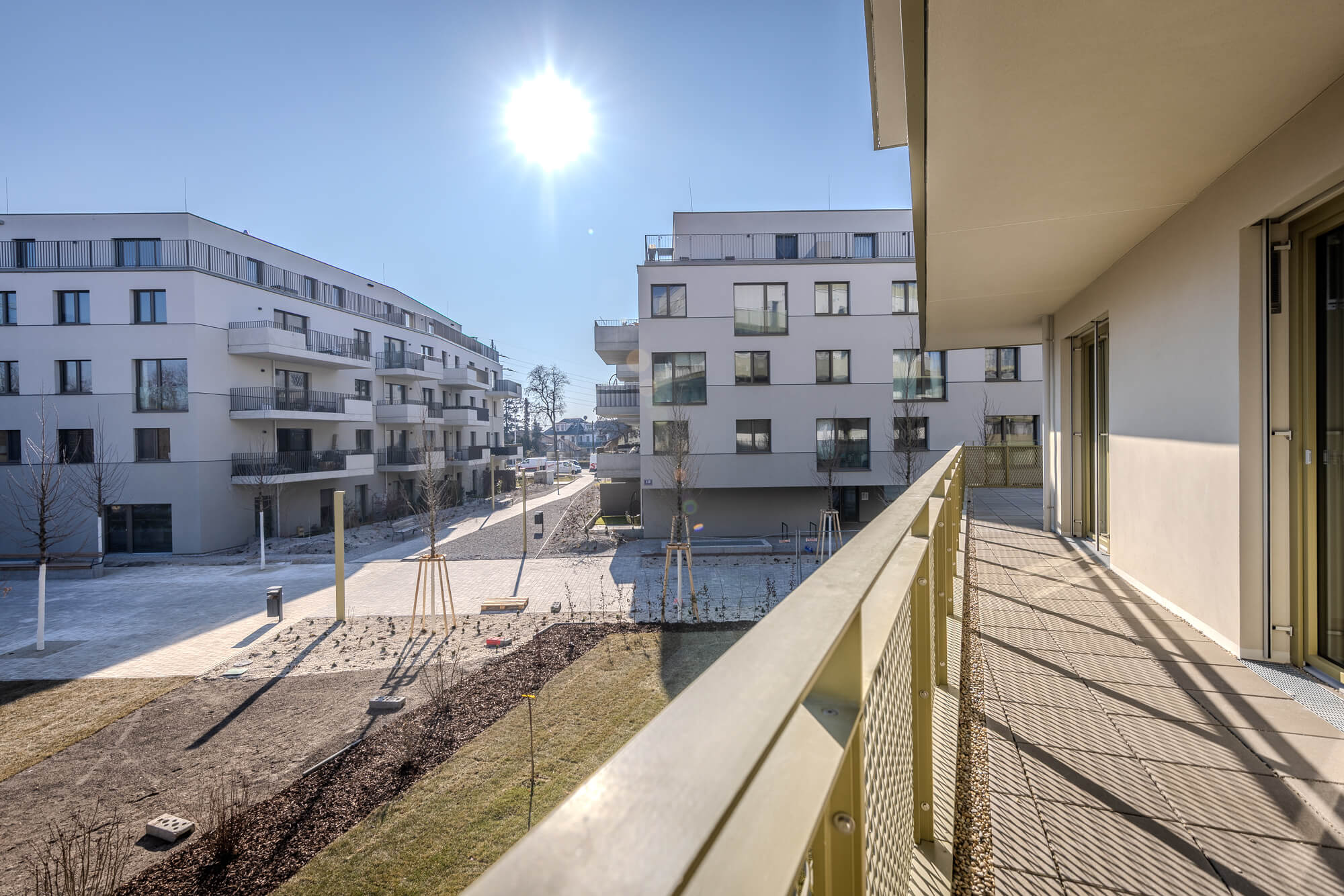 Hirschfeld - First occupancy with outdoor spaces - sustainable living on the outskirts of the city!