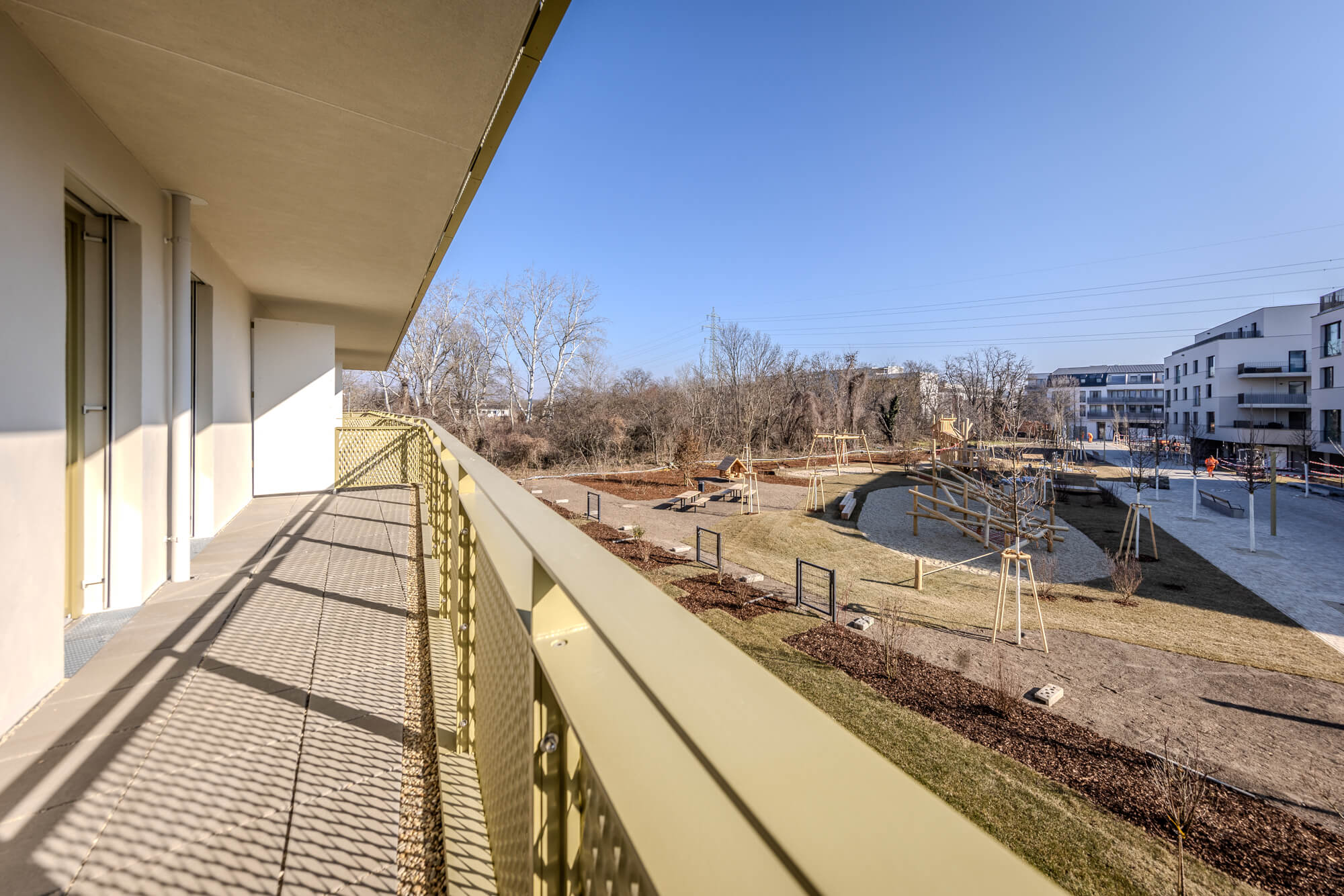 Hirschfeld - First occupancy with outdoor spaces - sustainable living on the outskirts of the city!