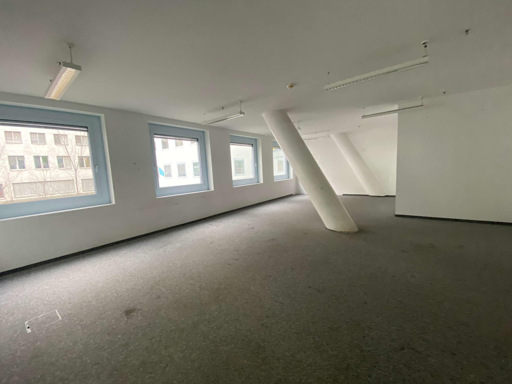 Modernes Büro im Greenworx