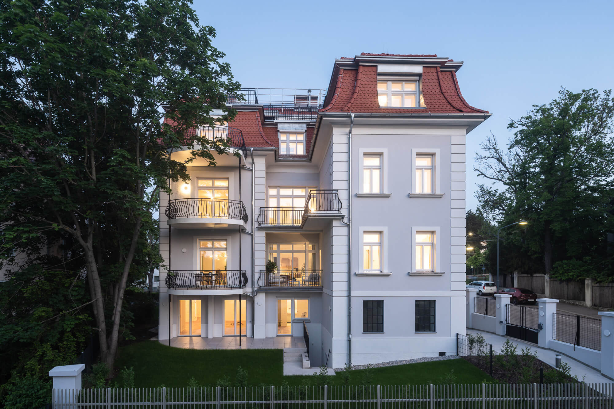 Revitalized apartments  at the Döbling Cottage