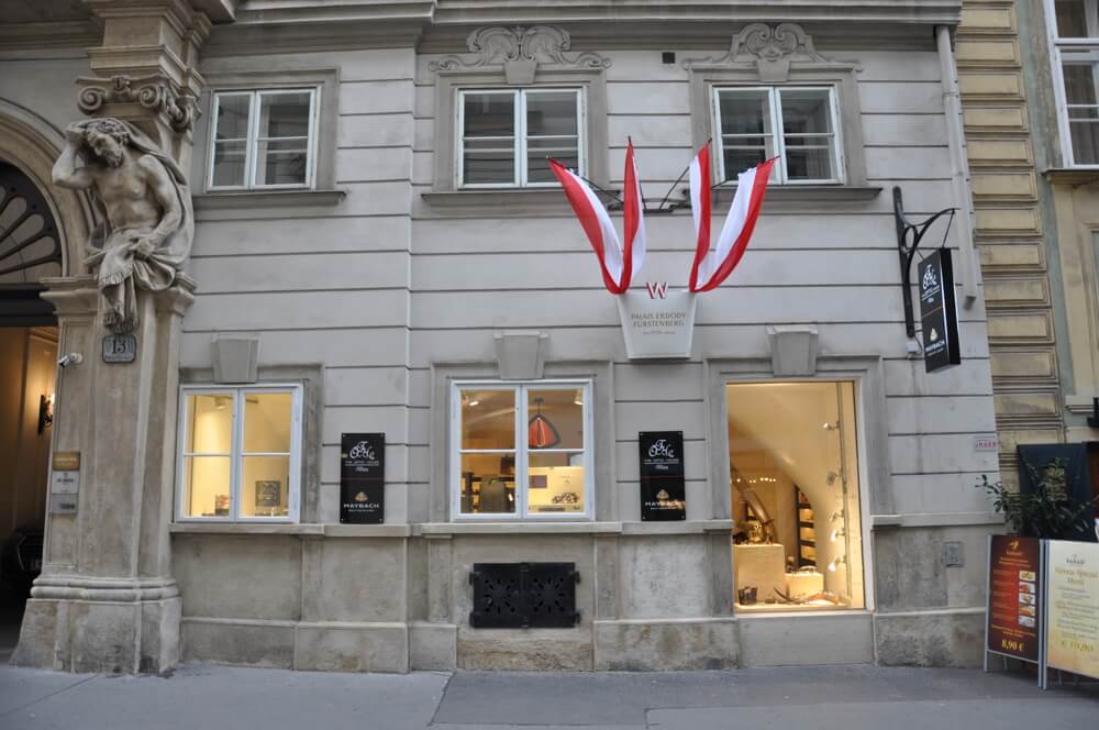 Prachtvolle Geschäftsfläche im Palais Erdödy-Fürstenberg