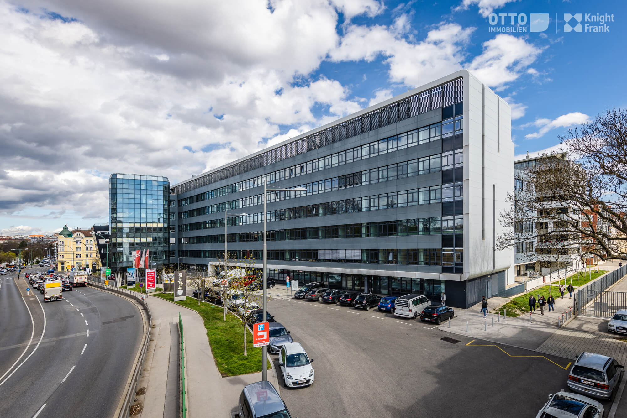 Opposite Schoenbrunn Palace