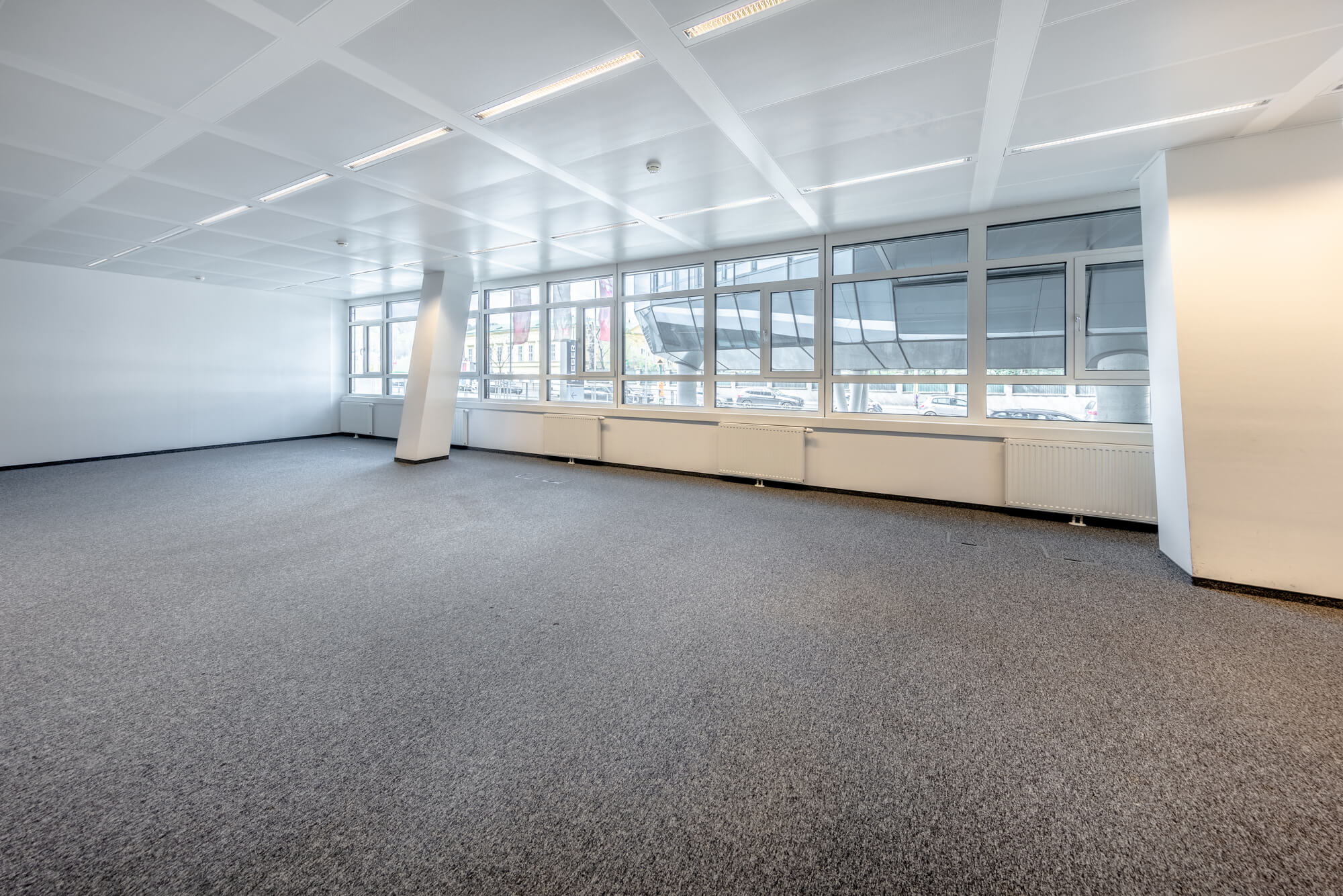 Opposite Schoenbrunn Palace