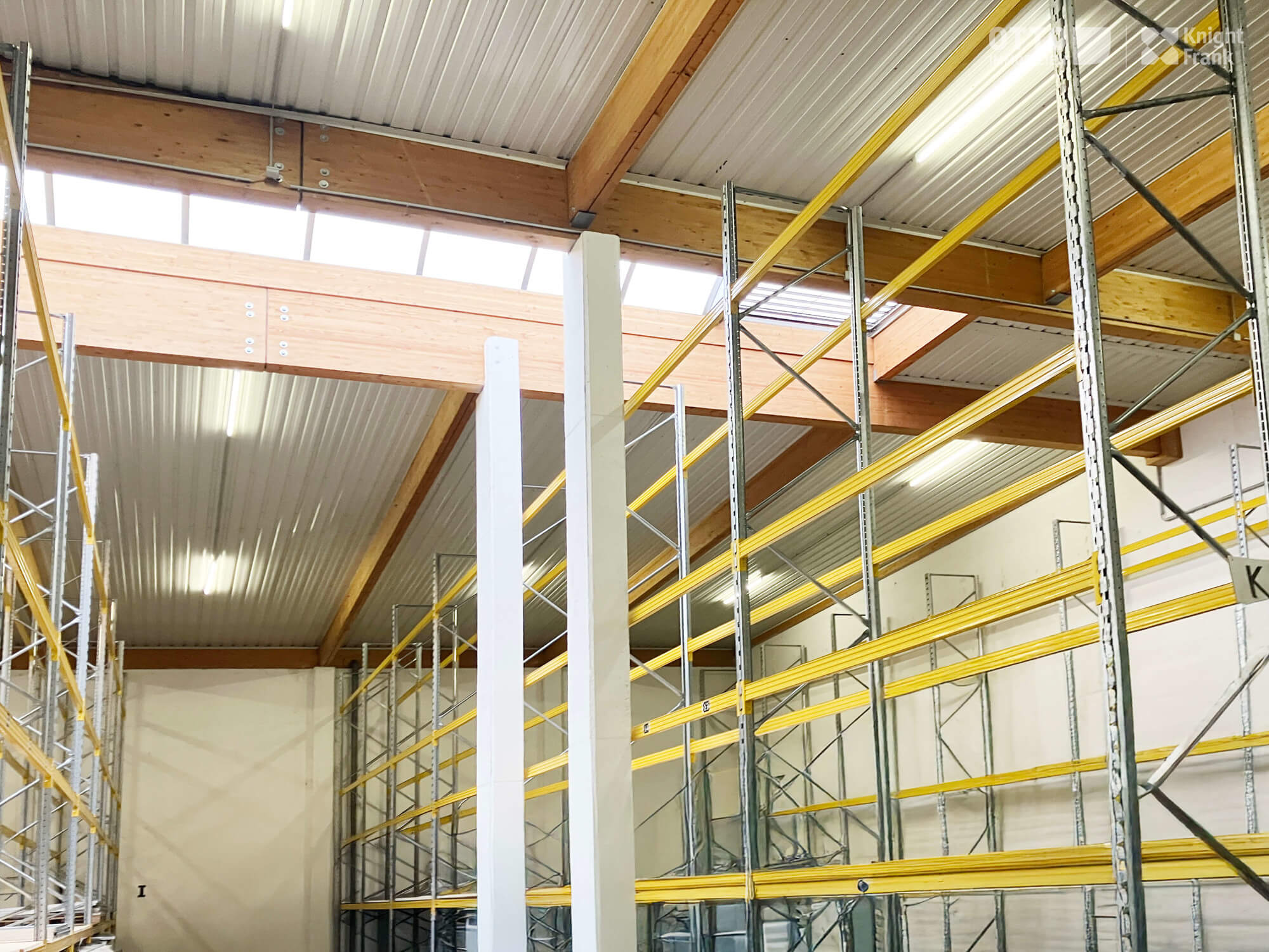 Modern high-bay warehouse