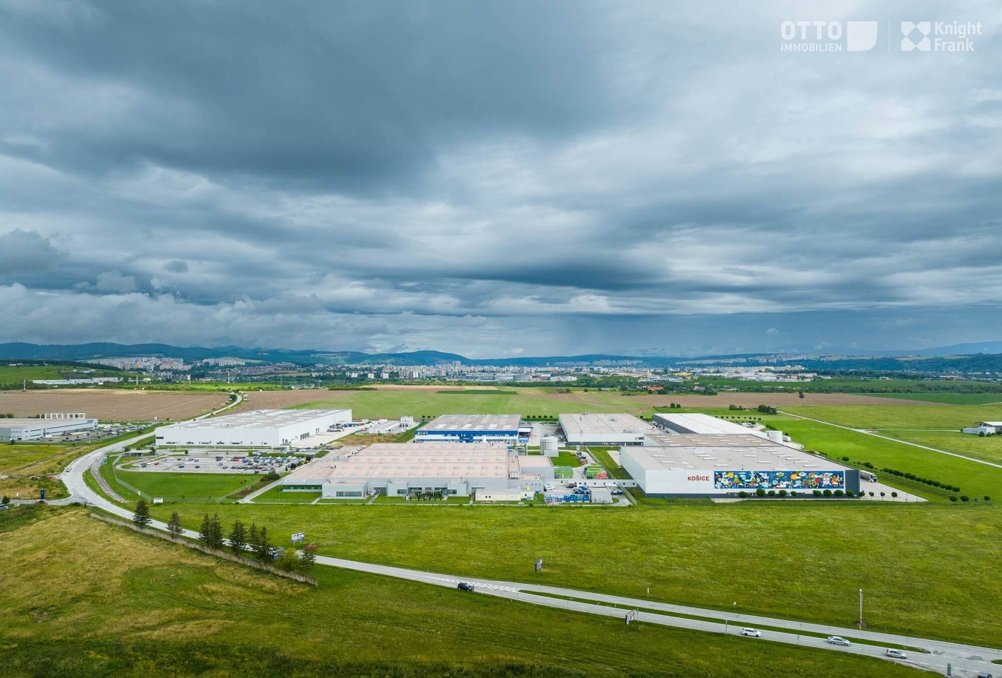 Industrie- und Logistikpark Košice - provisionsfreie Vermietung