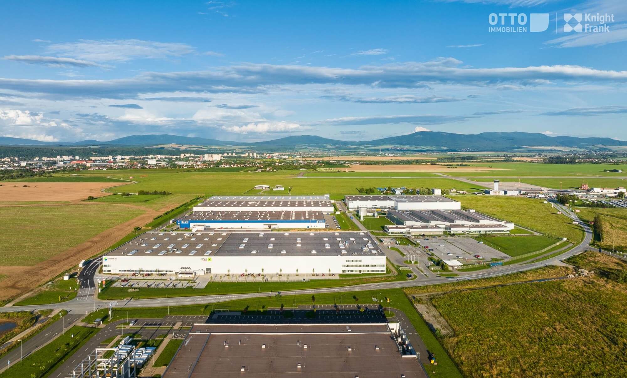 Industrie- und Logistikpark Košice - provisionsfreie Vermietung