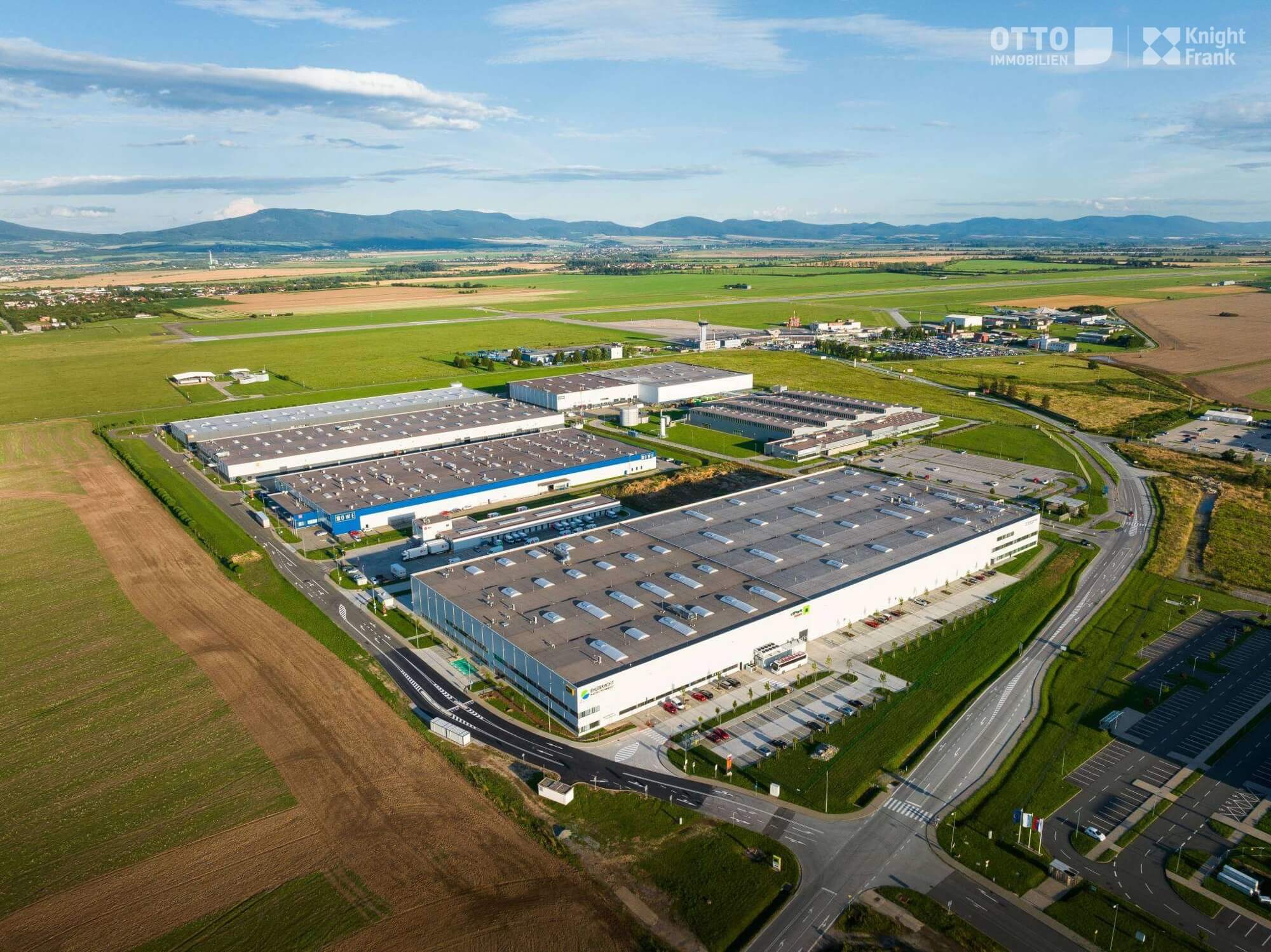 Industrie- und Logistikpark Košice - provisionsfreie Vermietung