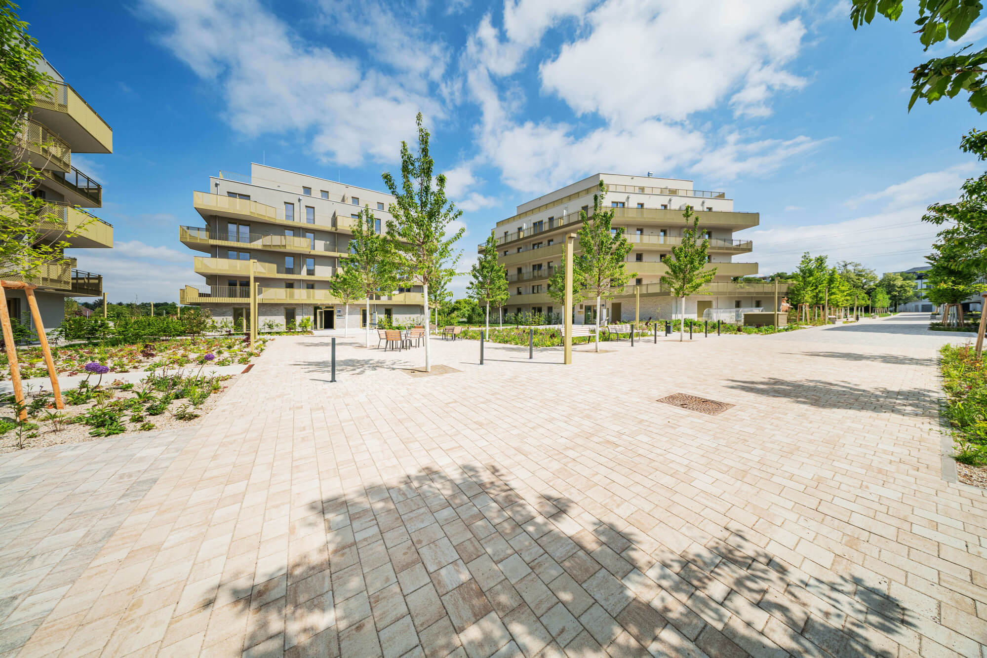 Hirschfeld - First occupancy with outdoor spaces - sustainable living on the outskirts of the city!