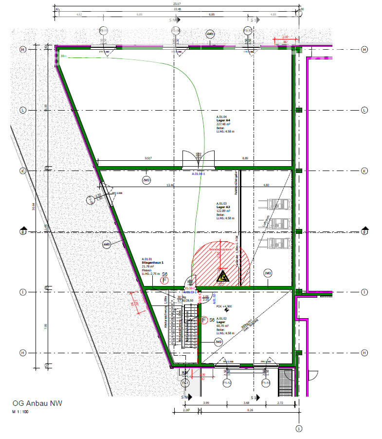 Erstbezug Kühl- und Tiefkühllagerhalle in Korneuburg