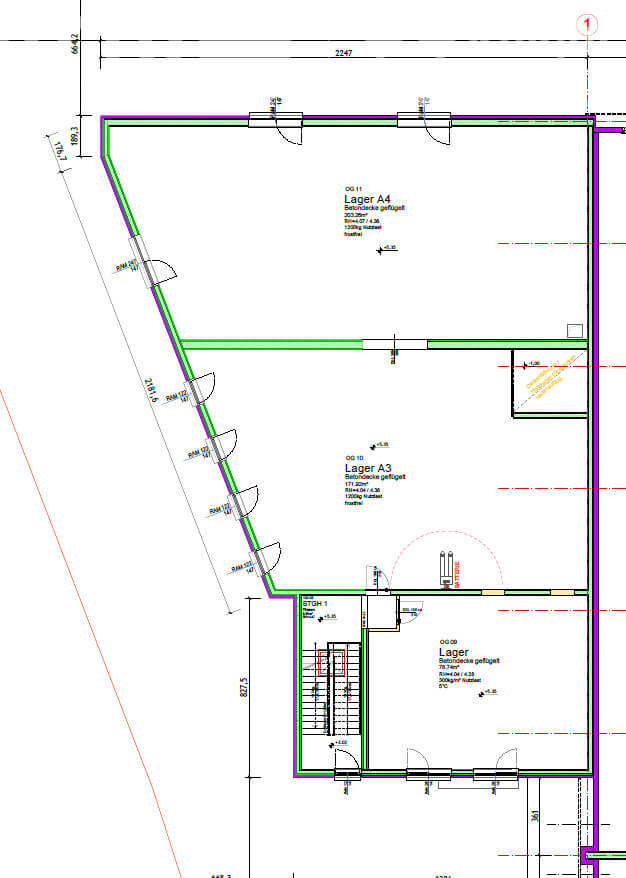 Erstbezug Kühl- und Tiefkühllagerhalle in Korneuburg