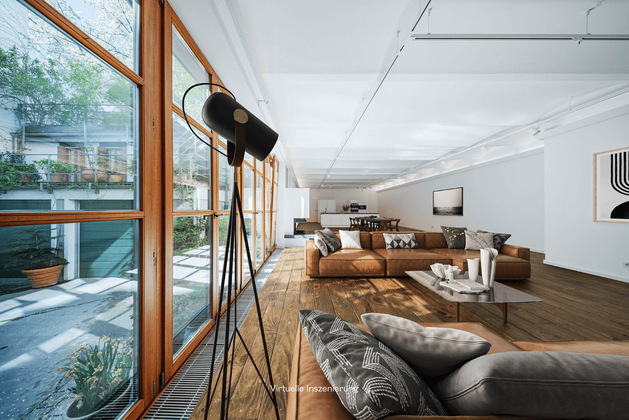 Mitten im Neunten - Loft mit Garten und Terrasse