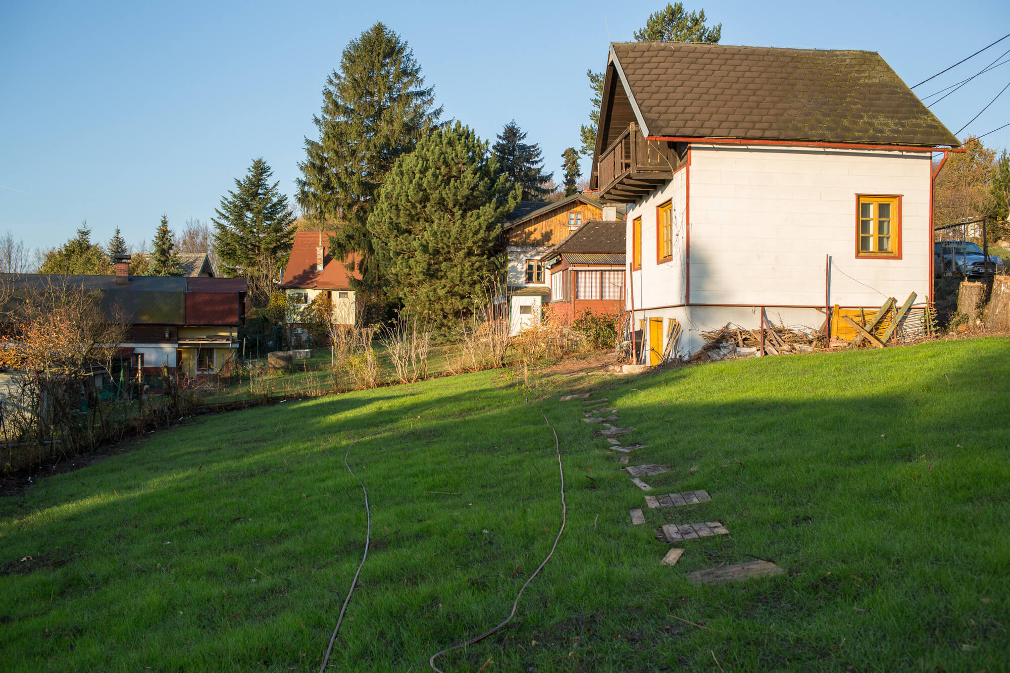 garden plot with exceptional size