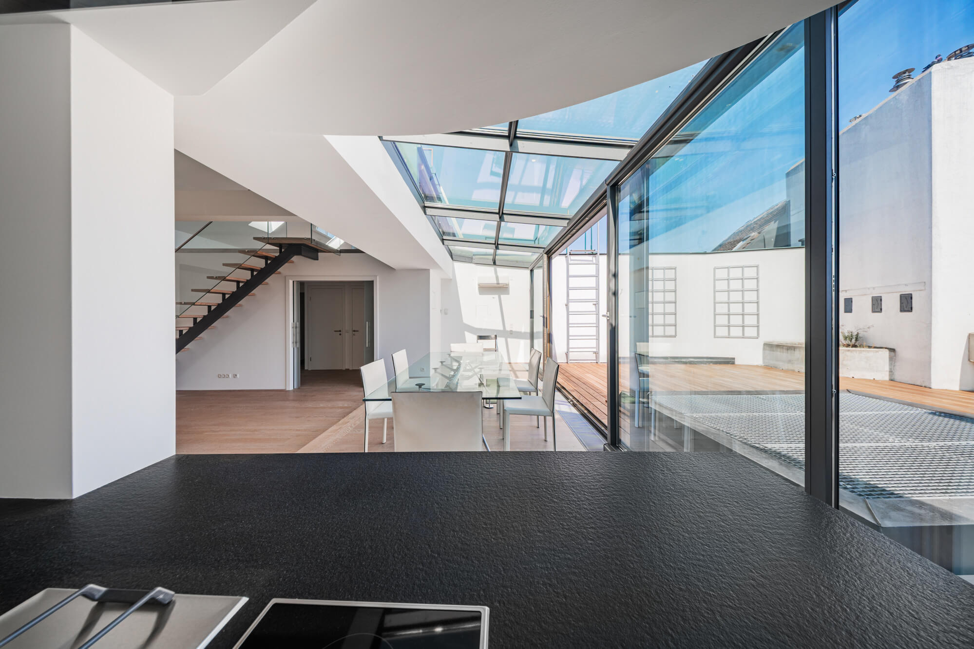 Above the rooftops of Vienna’s city center
