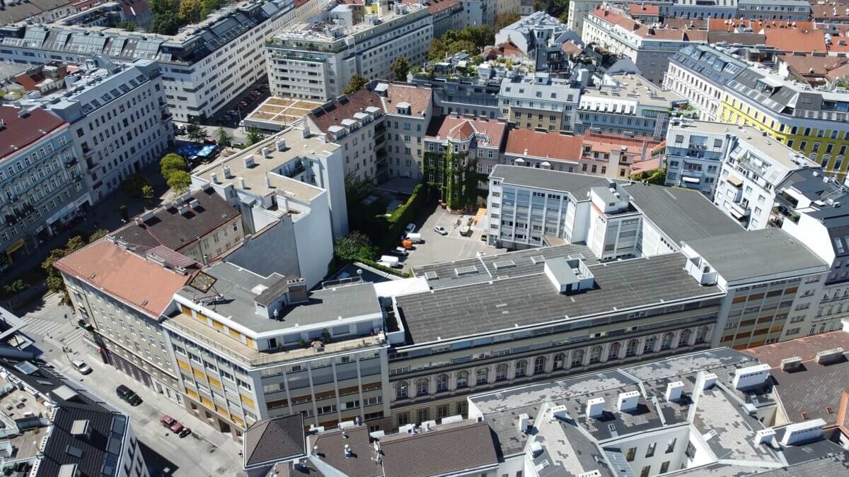 Office space in the HSW Office Park near Praterstern