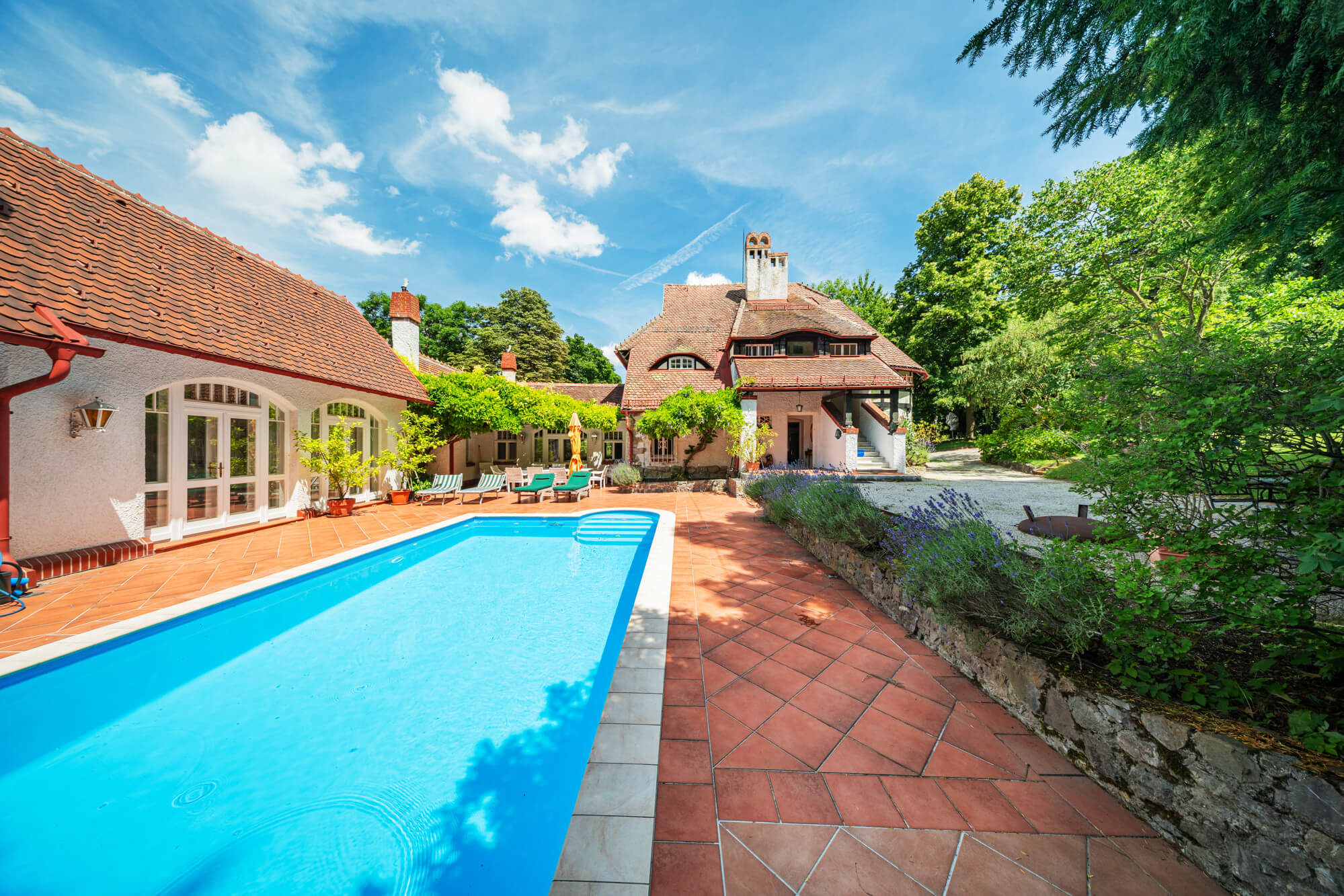 One-of-a-kind estate in a private park