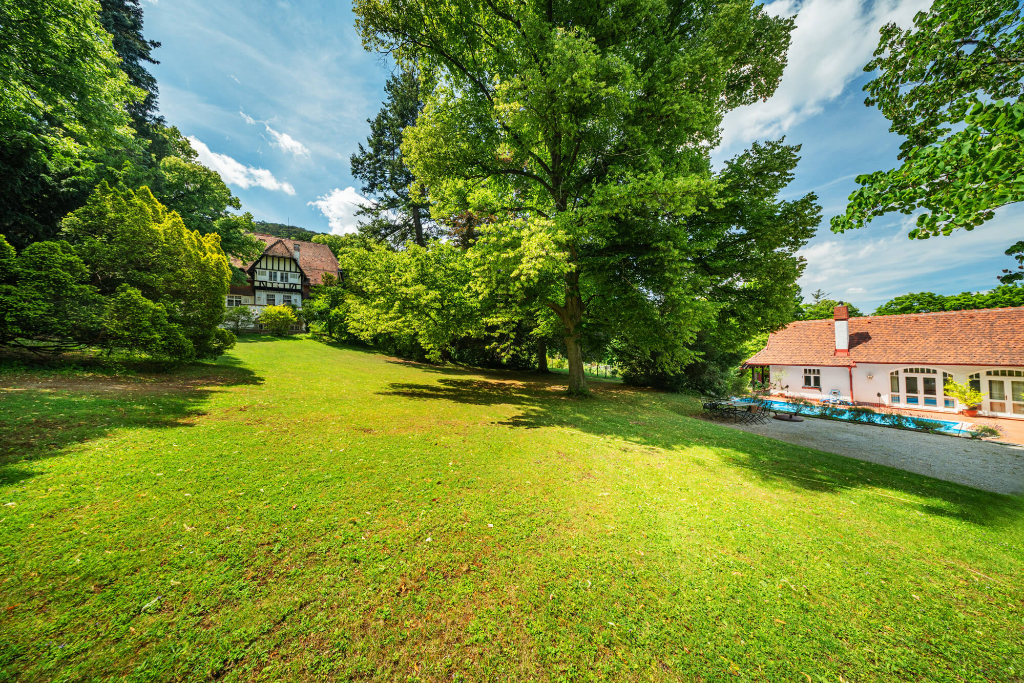 One-of-a-kind estate in a private park