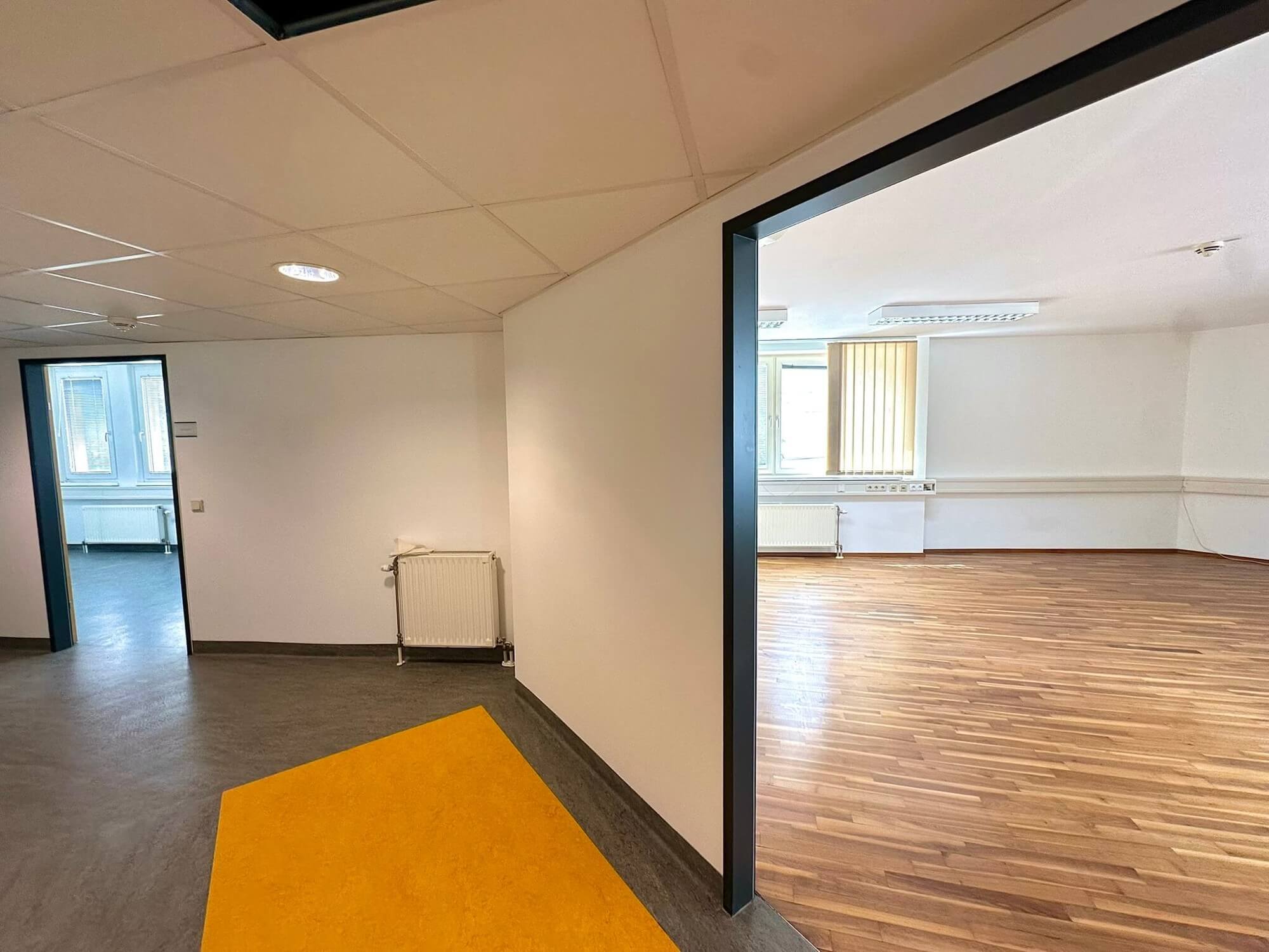 die U-Bahn gleich vor der Tür