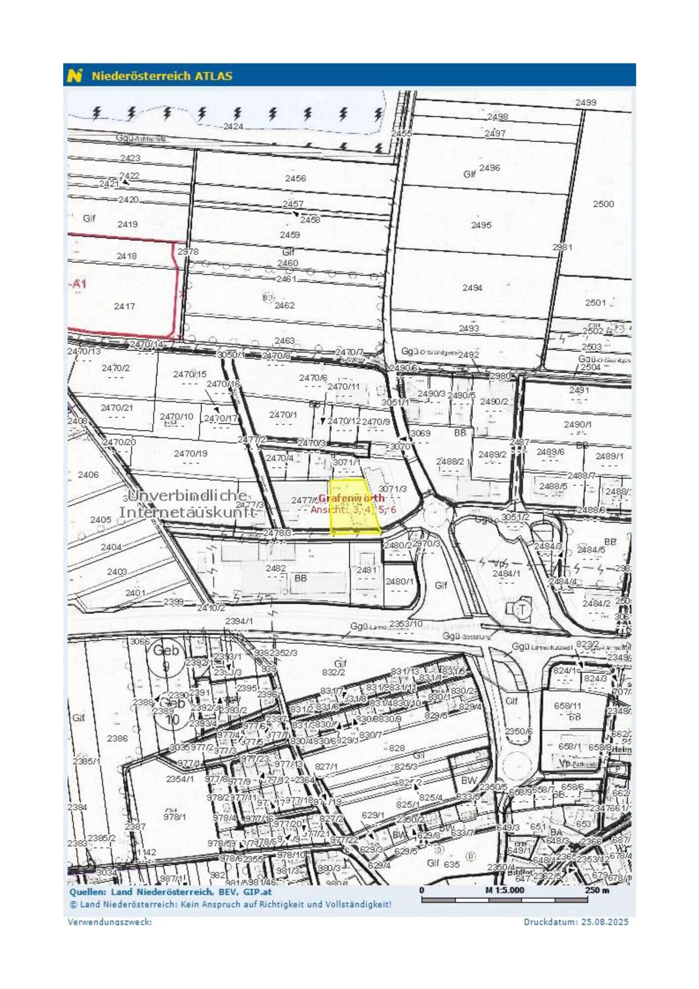 Produktionsliegenschaft direkt an der S5