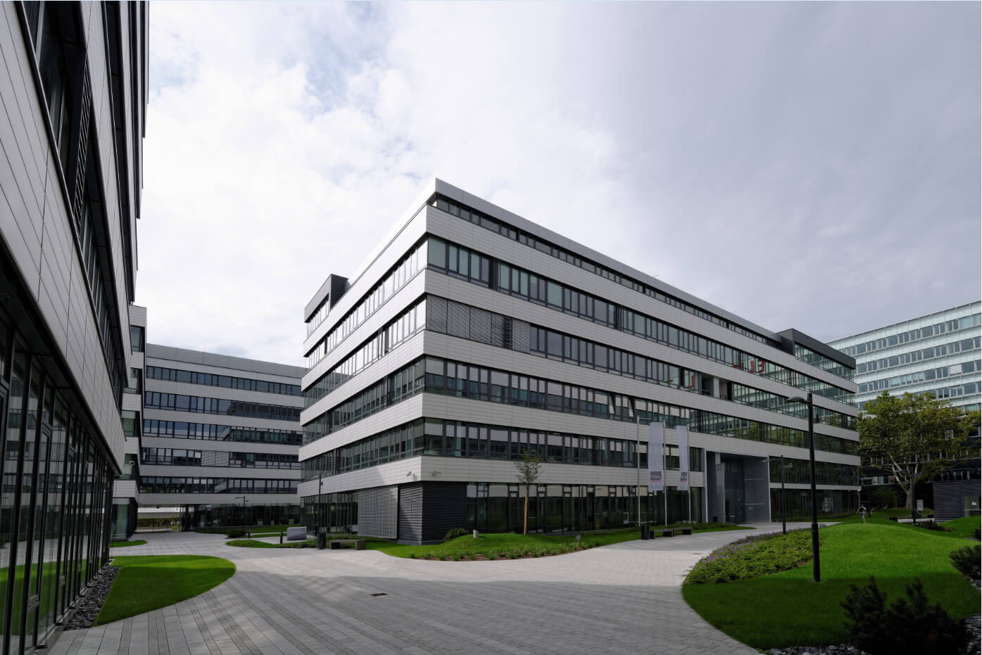 Modern working with a campus feeling