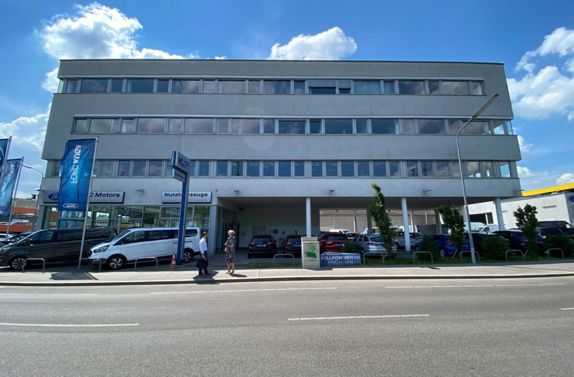 Markantes Bürohaus im Westen Wiens