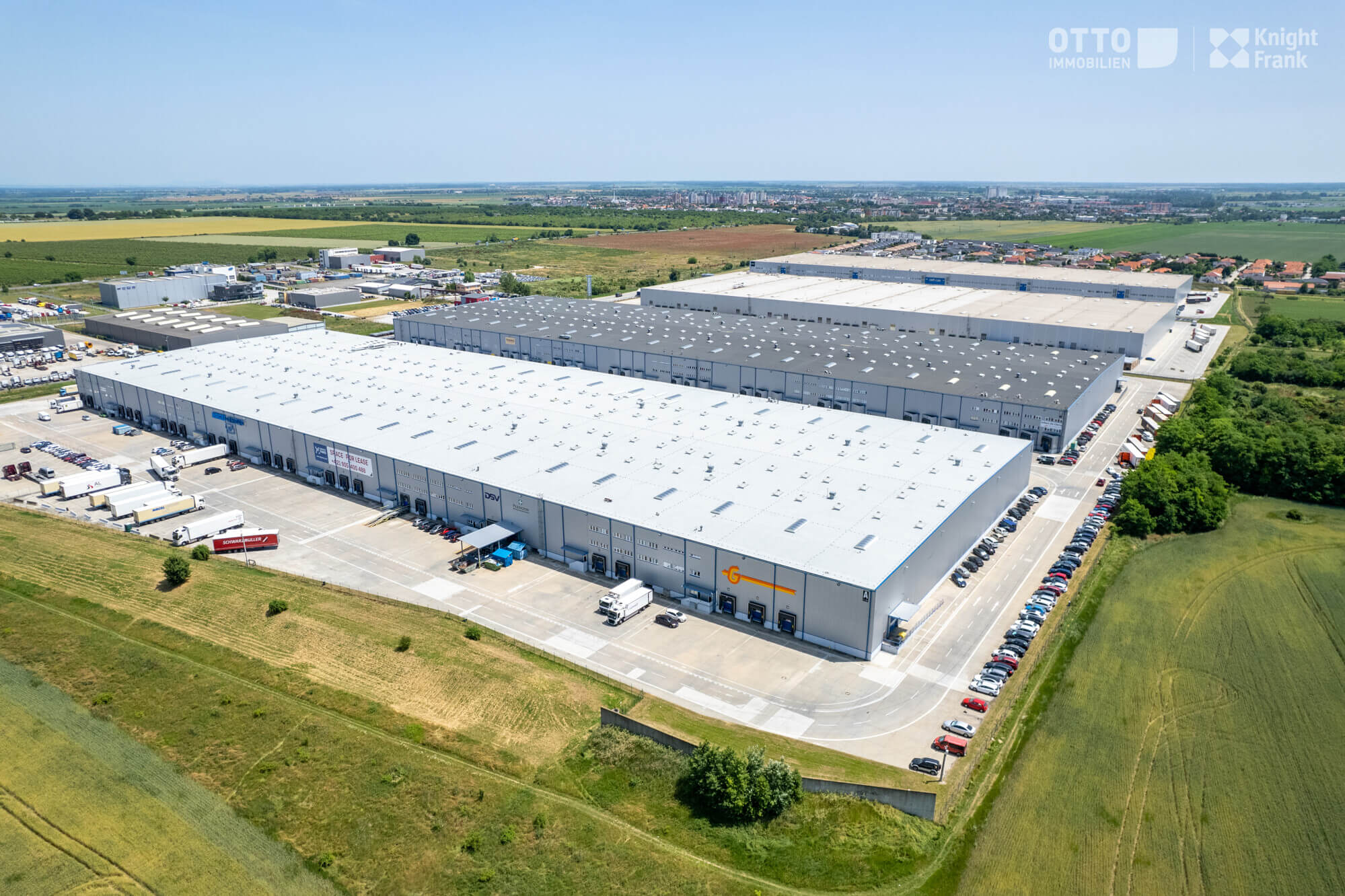 Slowakei - Senec: perfekt gelegene Logistikhalle - provisionsfreie Vermietung