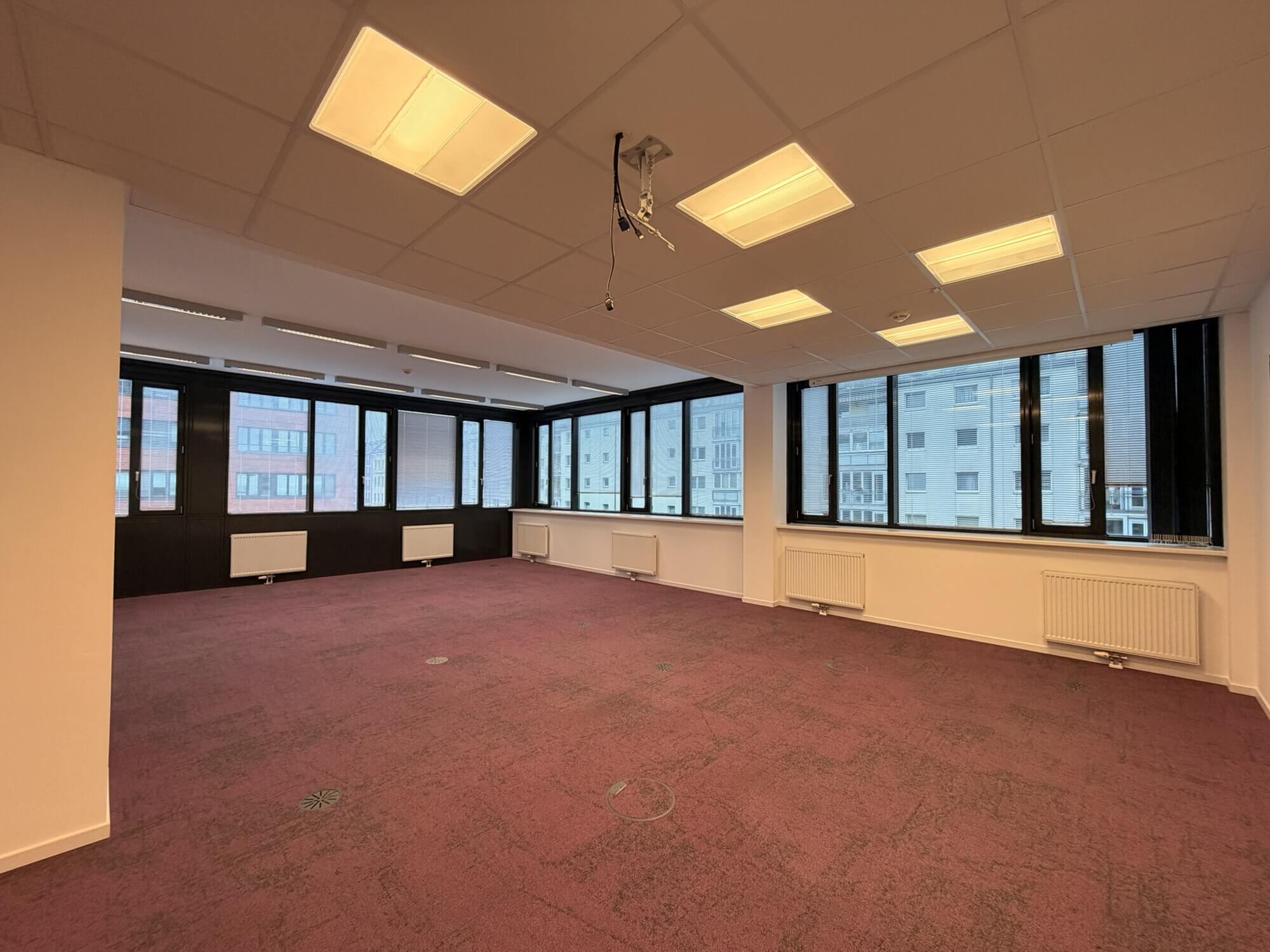 Offen gestaltete Bürofläche