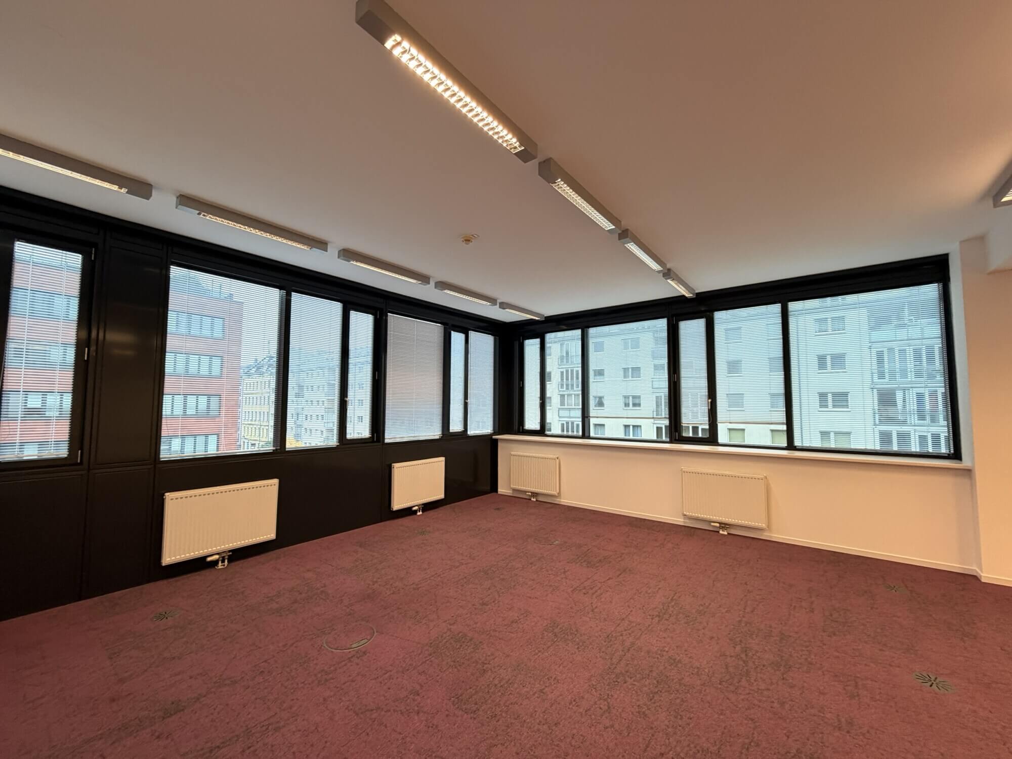 Offen gestaltete Bürofläche