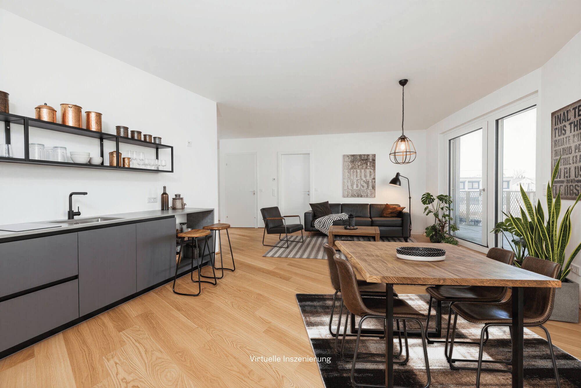 Hirschfeld - First occupancy with outdoor spaces - sustainable living on the outskirts of the city!