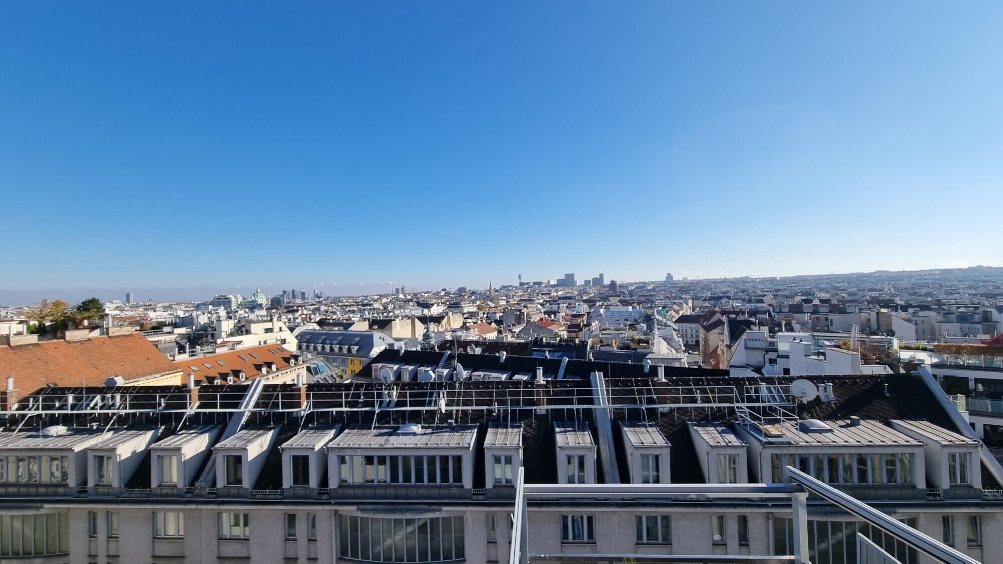 Top Neubauwohnung mitten im 6. Bezirk mit allgemeiner Dachterrasse