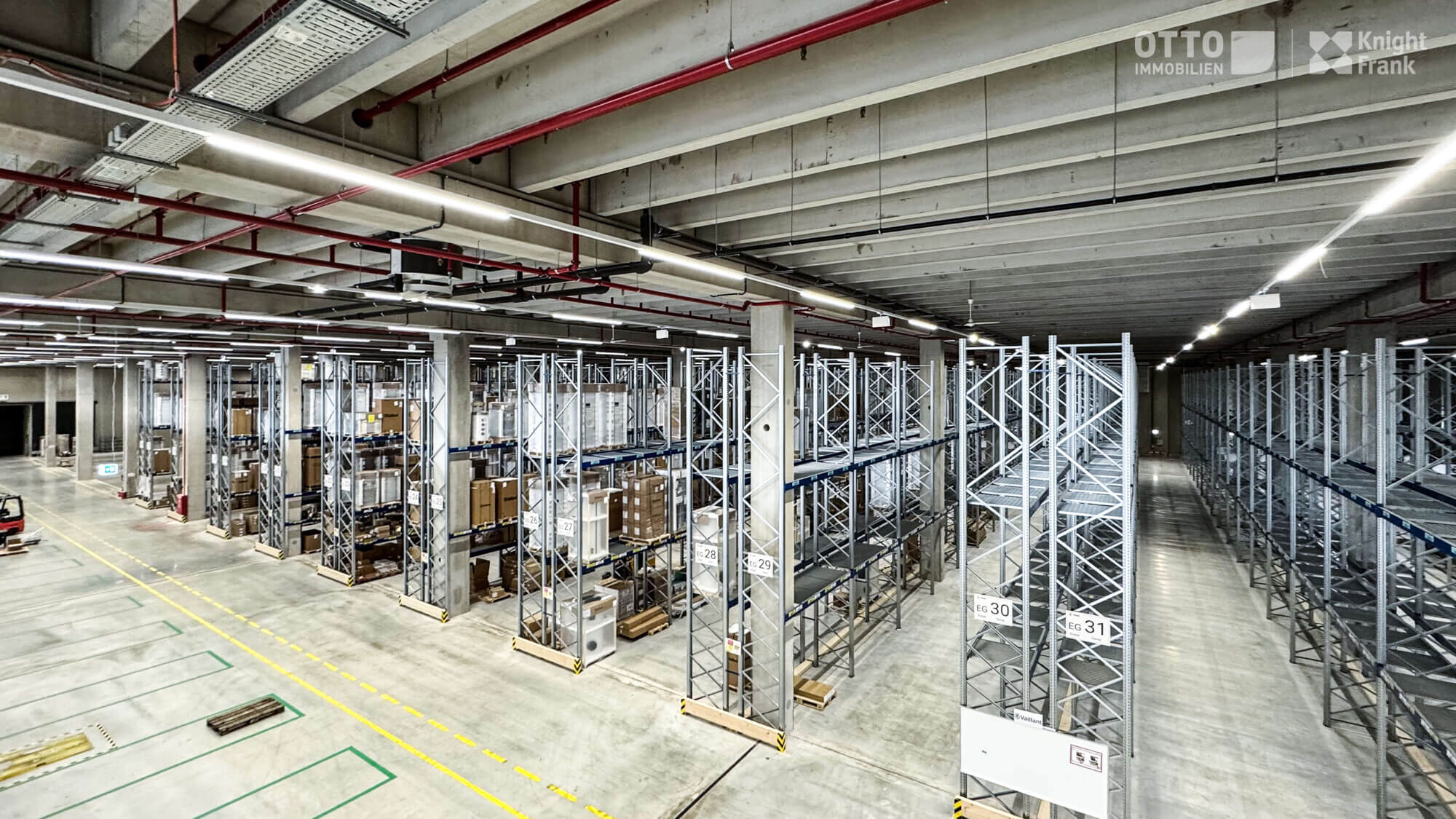 New logistics property for lease with high-quality storage space