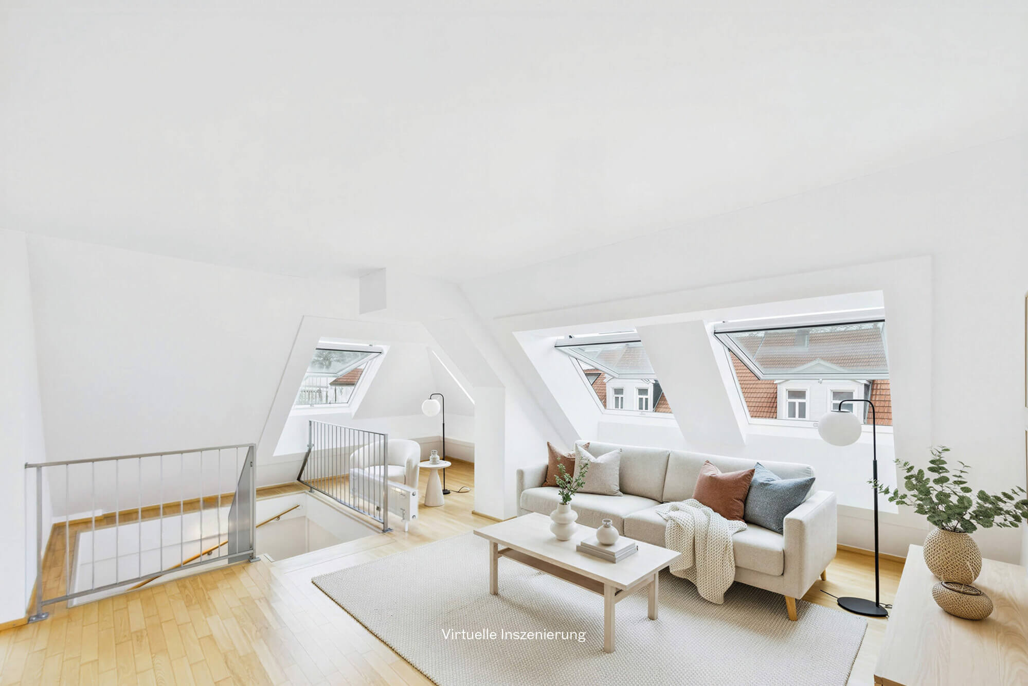 Dachgeschoss-Maisonette mit 28 m² Terrasse & Parkplatz in 1170 Wien