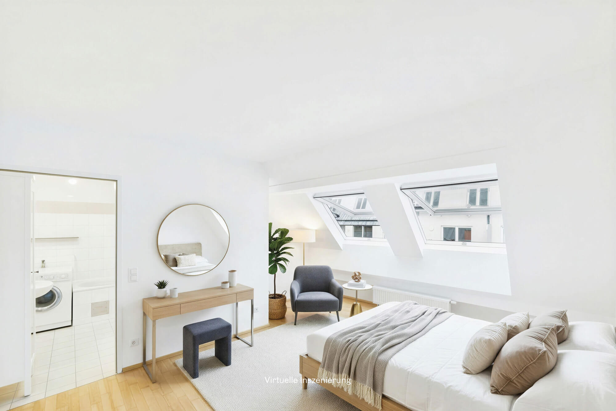 Dachgeschoss-Maisonette mit 28 m² Terrasse & Parkplatz in 1170 Wien