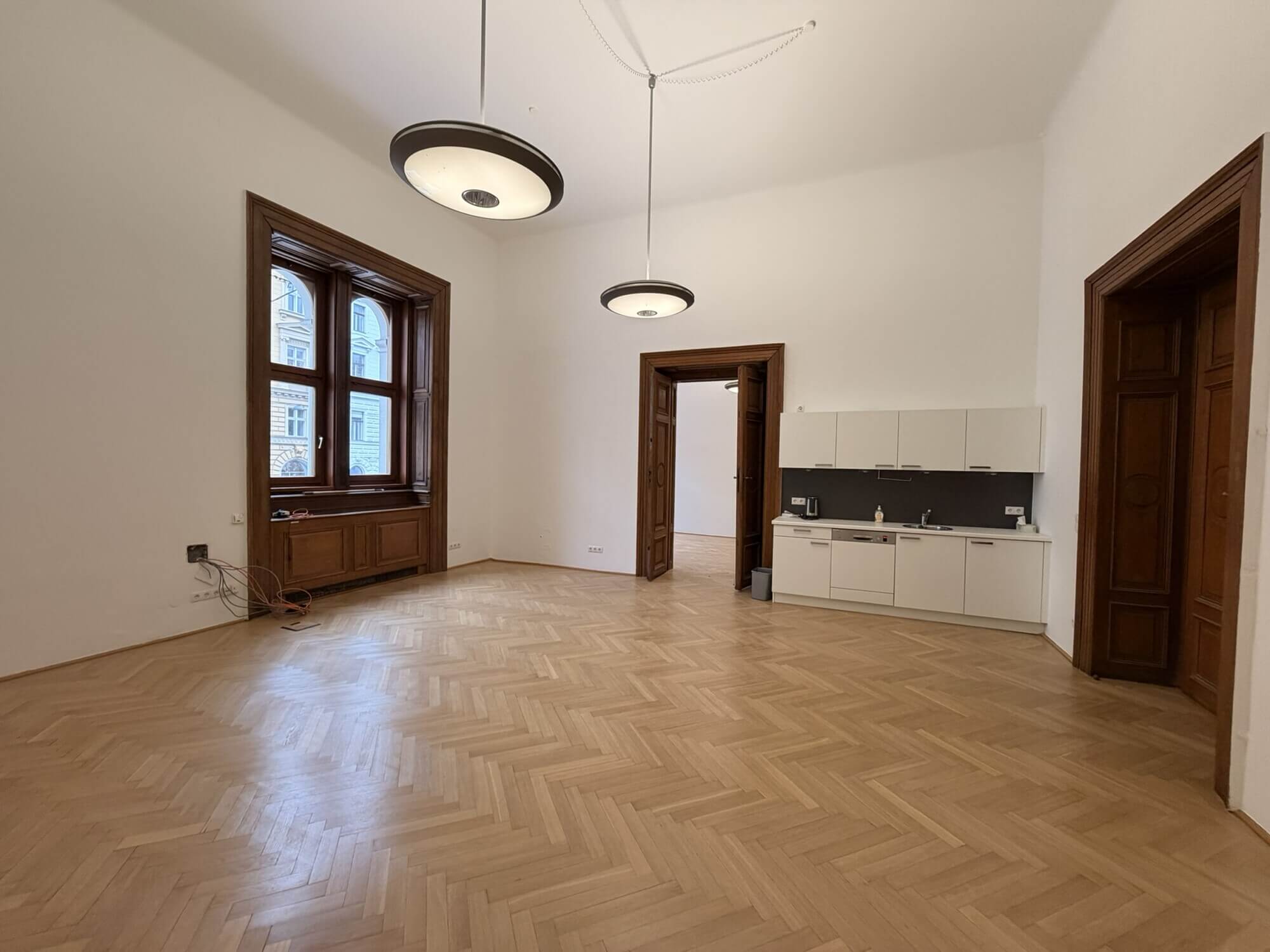 Modern office in the historic Vienna Stock Exchange