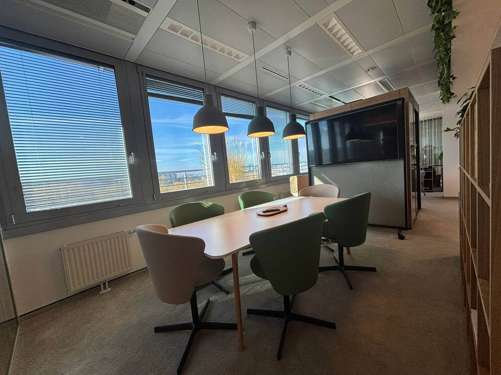 Möbliertes Terrassenbüro im Office Provider