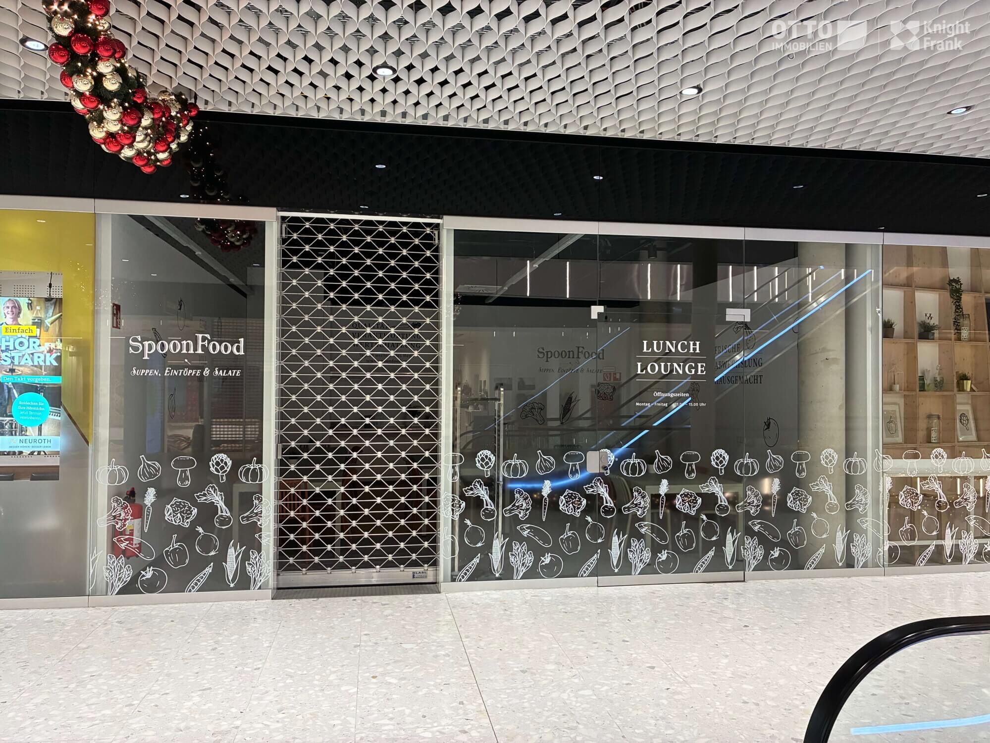 Geschäftsflächen im Post am Rochus