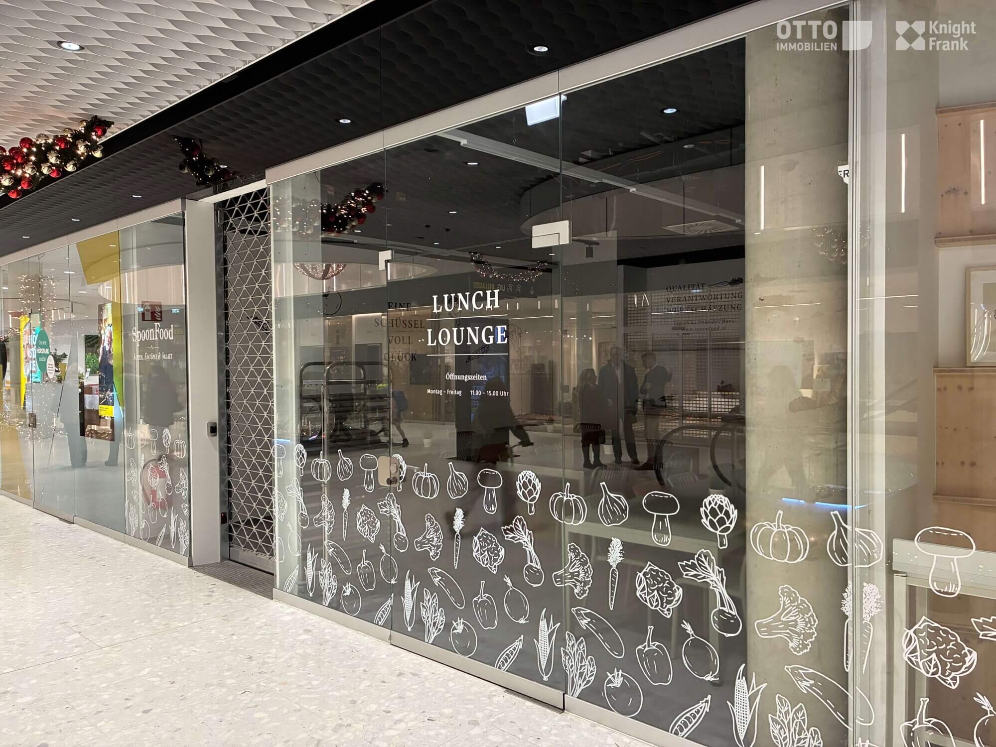 Geschäftsflächen im Post am Rochus