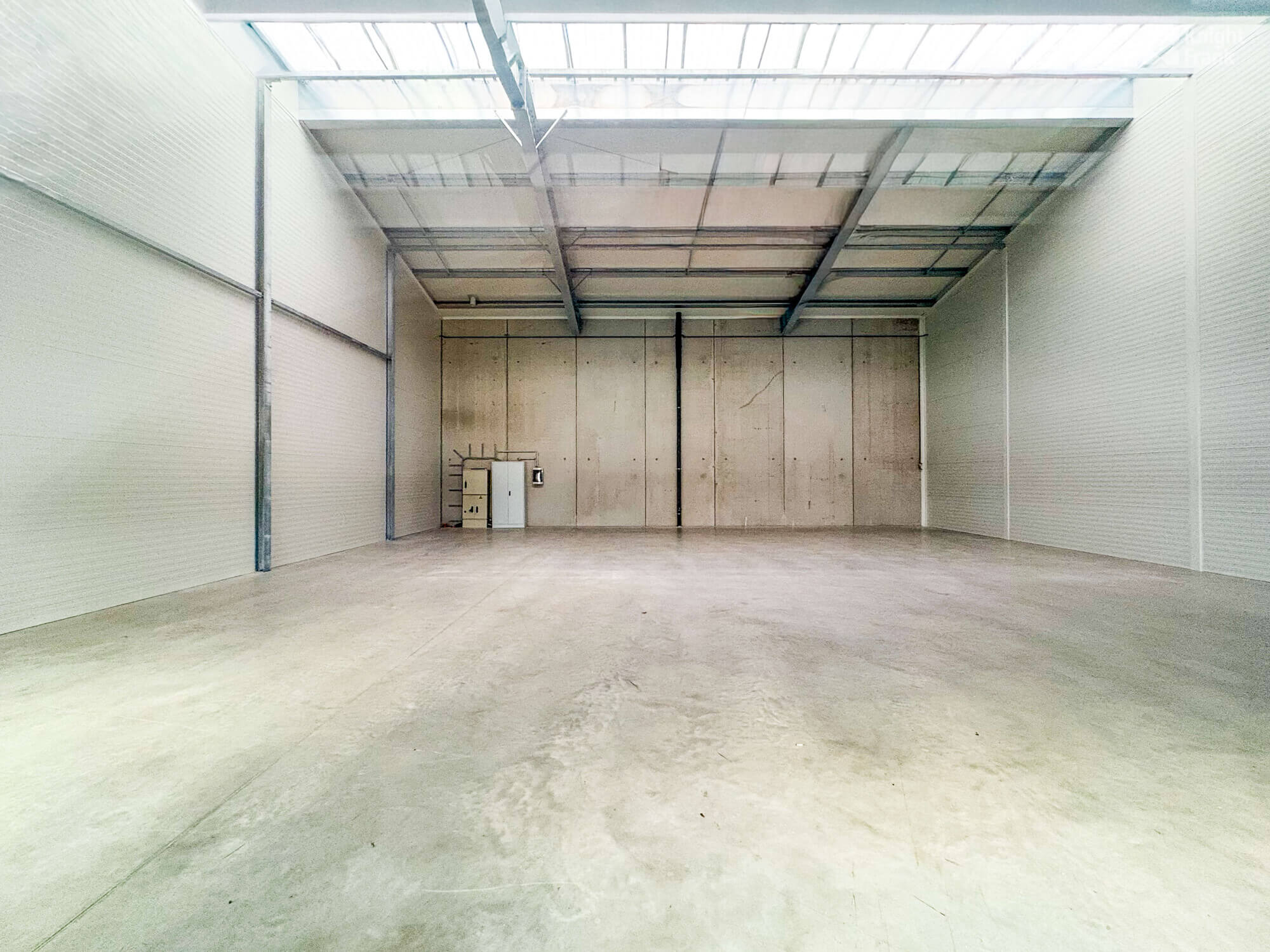 Newly built warehouses with office space