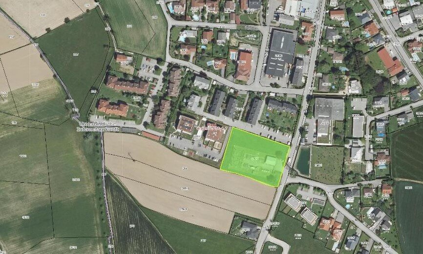 Großes Grundstück in Stadt Haag kaufen: 5.526 m² ehemaliges Umspannwerk