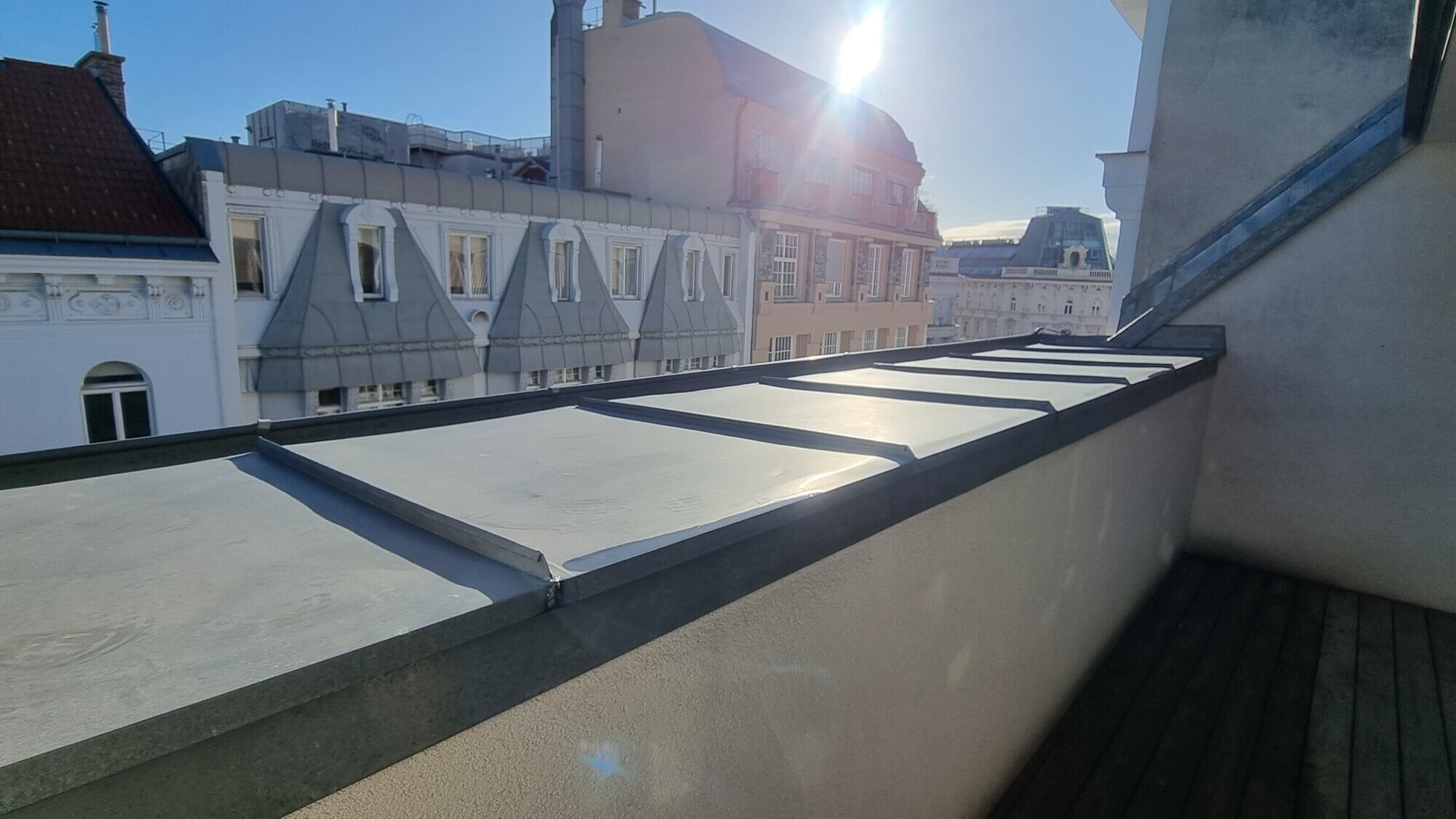 Dachterrasse mit Ausblick -  3 Zimmer mit 3 Terrassen